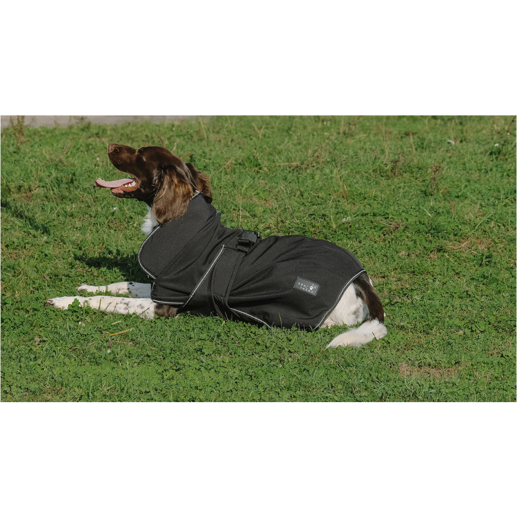 Hundedecke Softshell schwarz