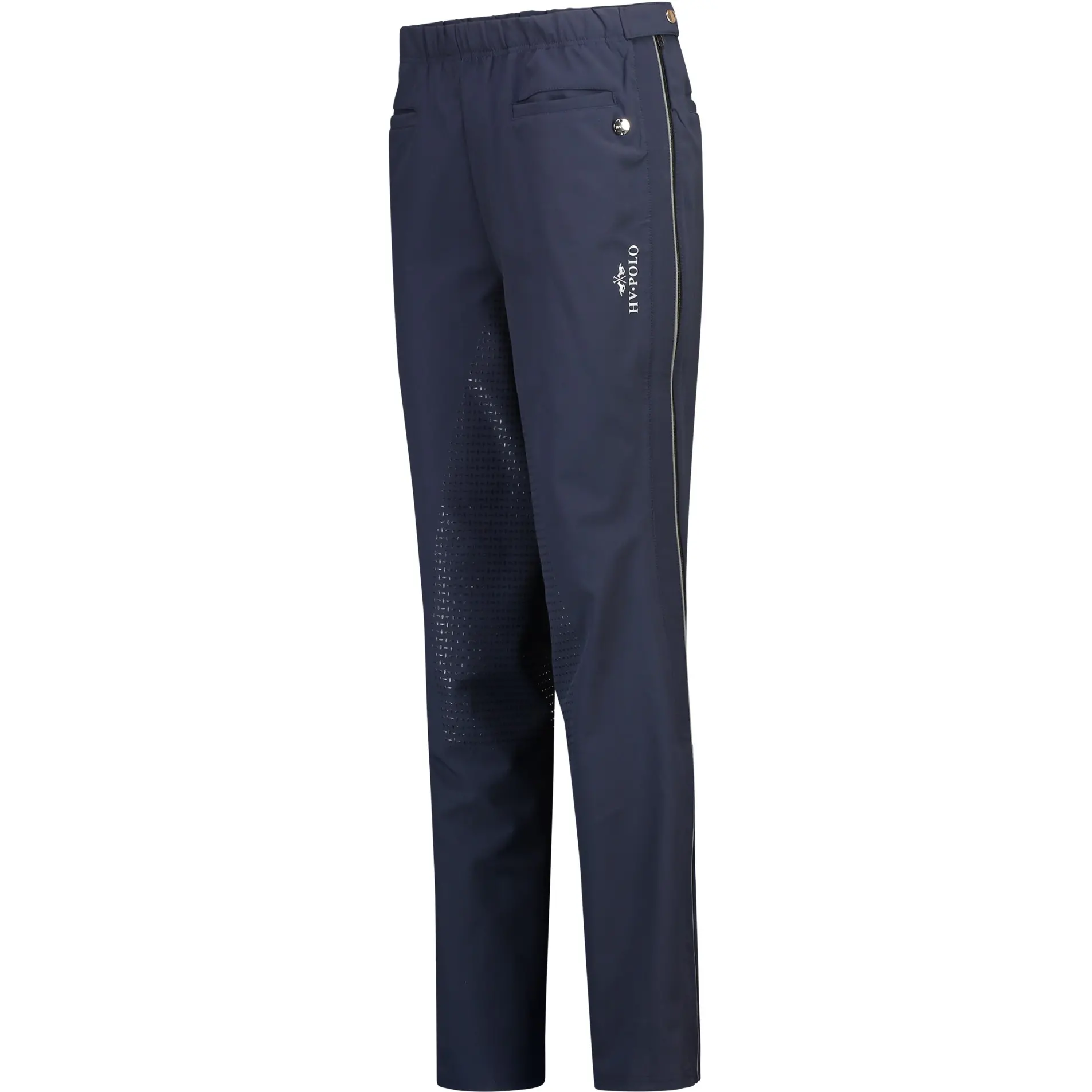 Damen Reithose Silikon Vollbesatz HVPAll Weather FSS navy