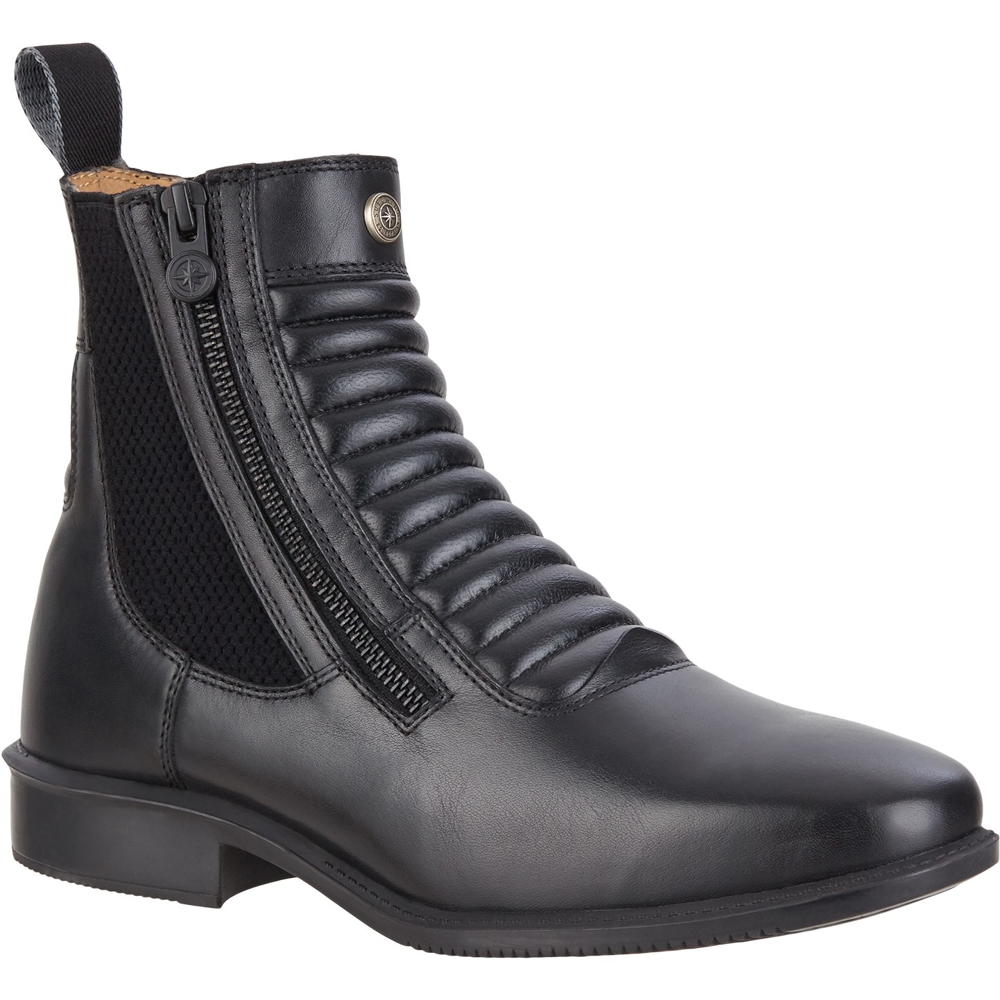 Damen Reitstiefeletten LEGACY SZ MILANO Echtleder schwarz