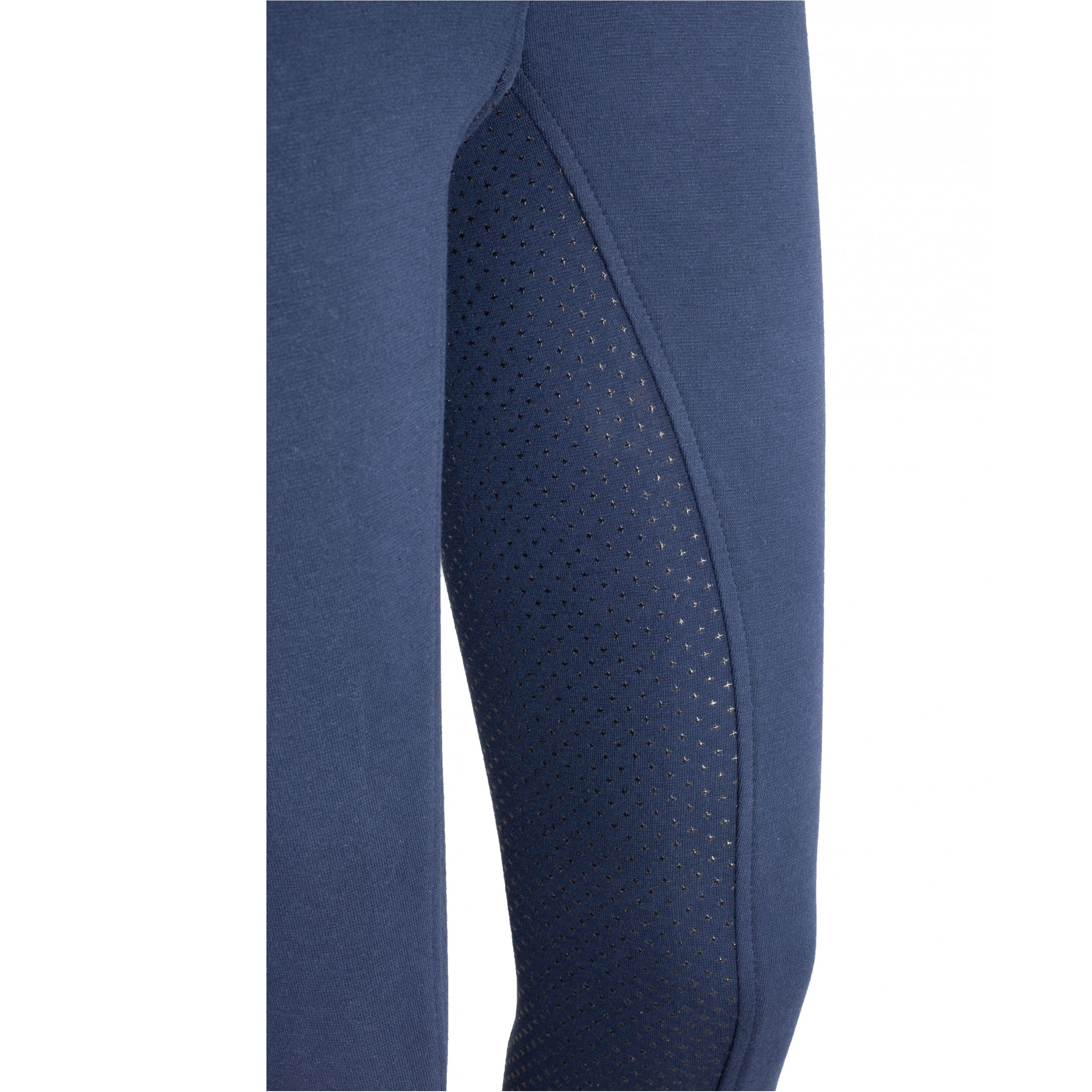 Damen Reithose Silikon Vollbesatz Flex BASICLINE dunkelblau