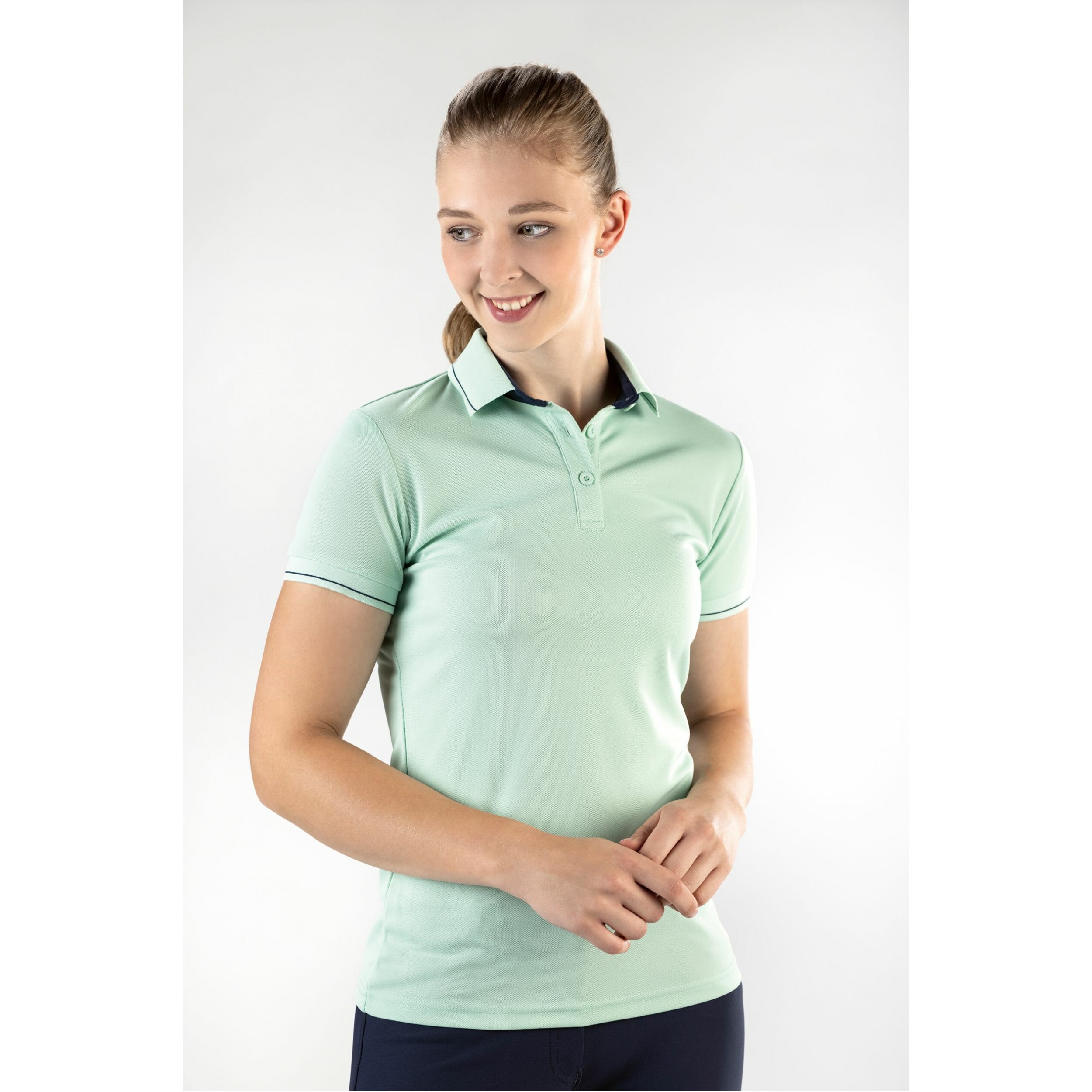 Damen Poloshirt CLASSICO mint