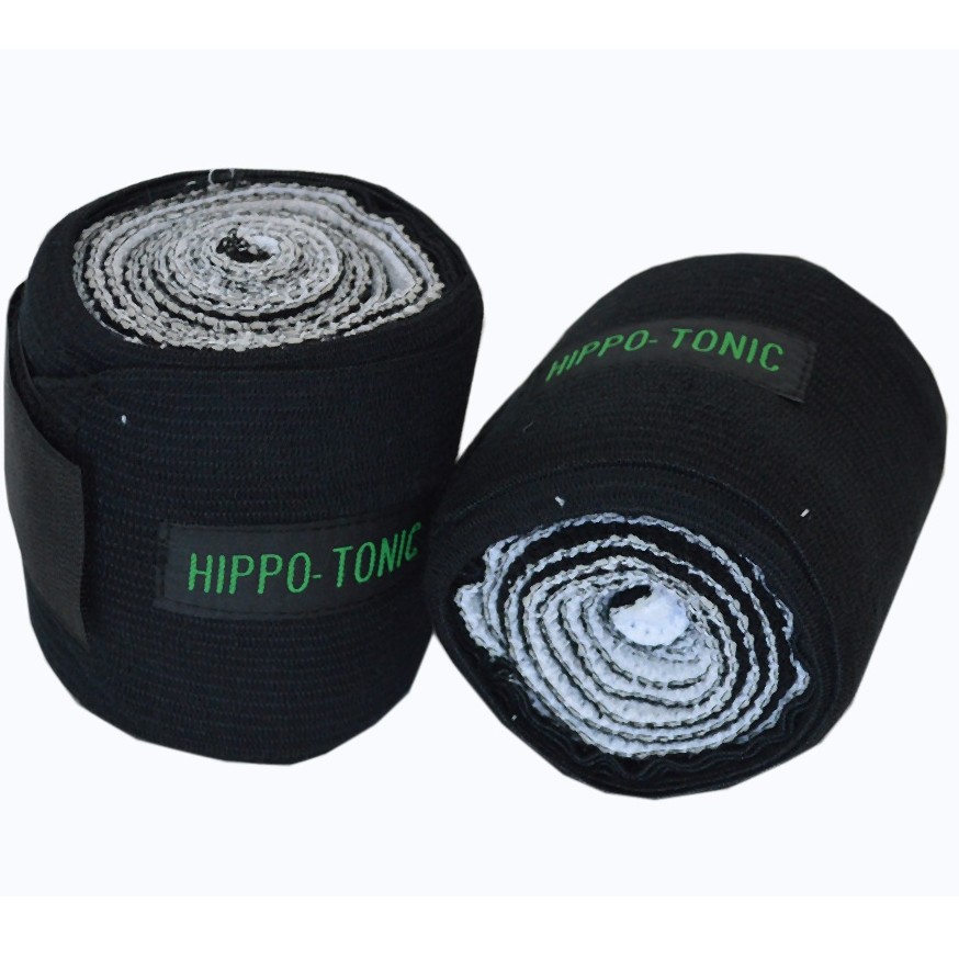 Arbeitsbandagen (2er Set) 2in1 HIPPO-TONIC schwarz