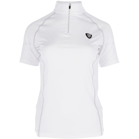 Damen Turniershirt Kurzarm Competition VALENTINA white