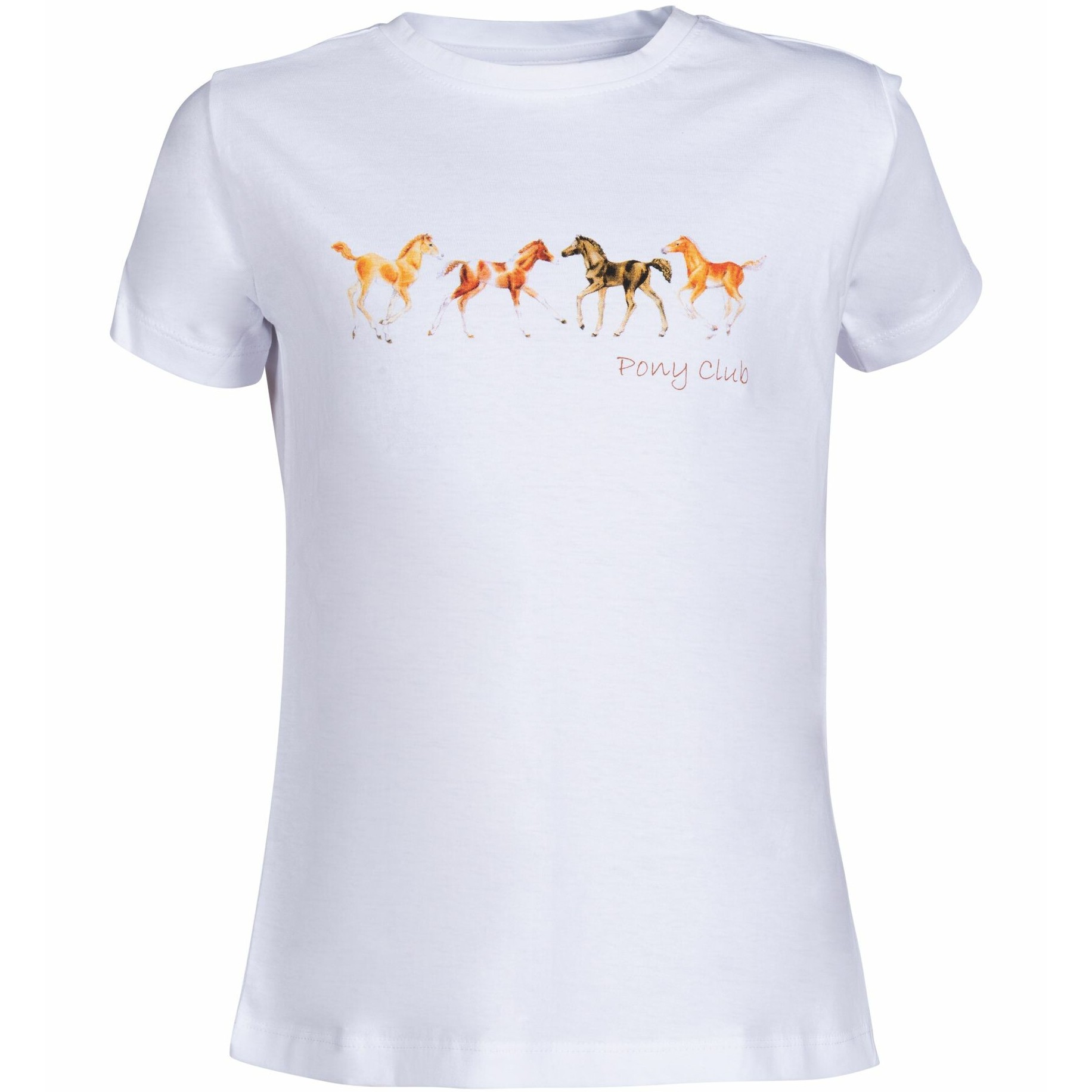 Kinder T-Shirt PONY CLUB weiß