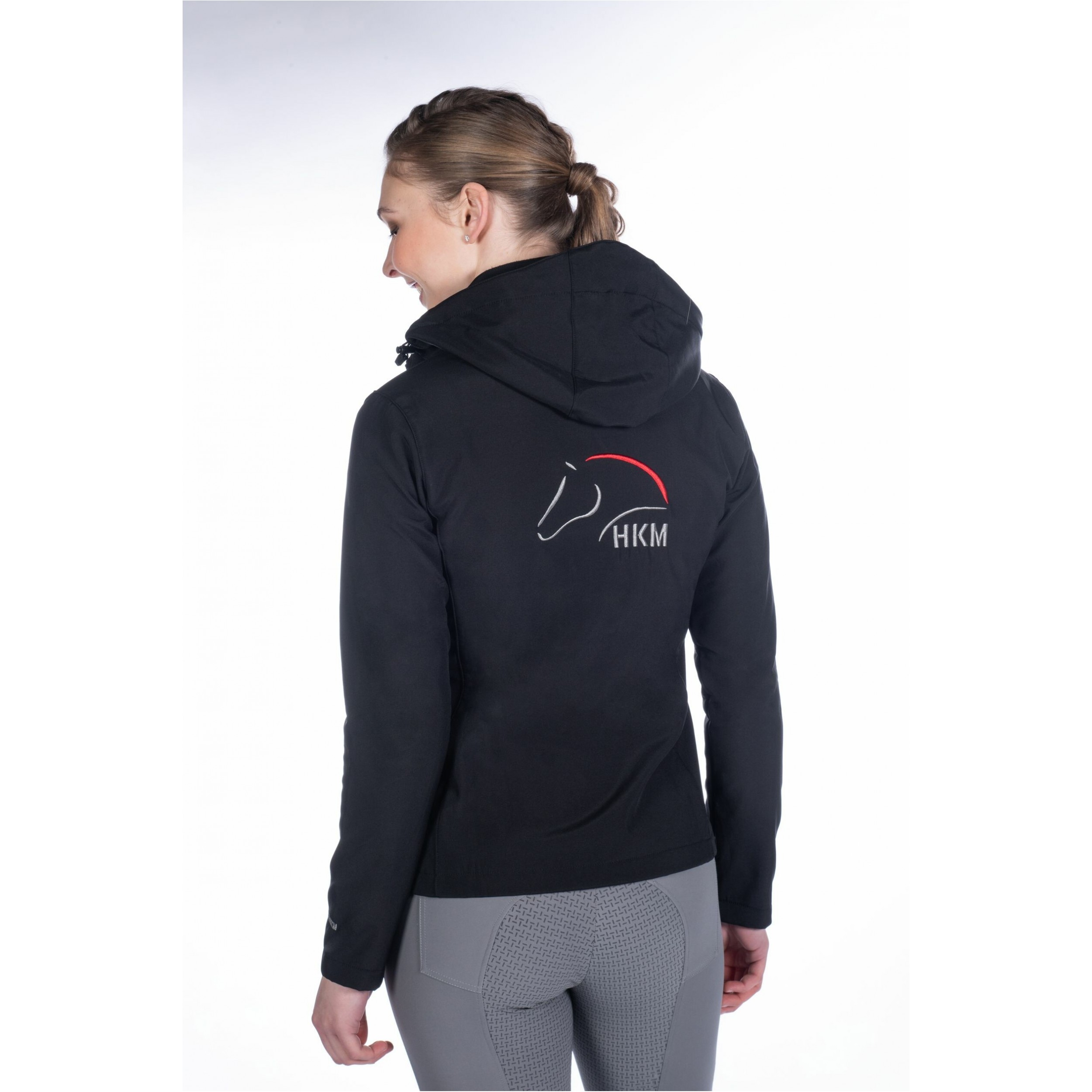 Damen Softshelljacke TEAM schwarz