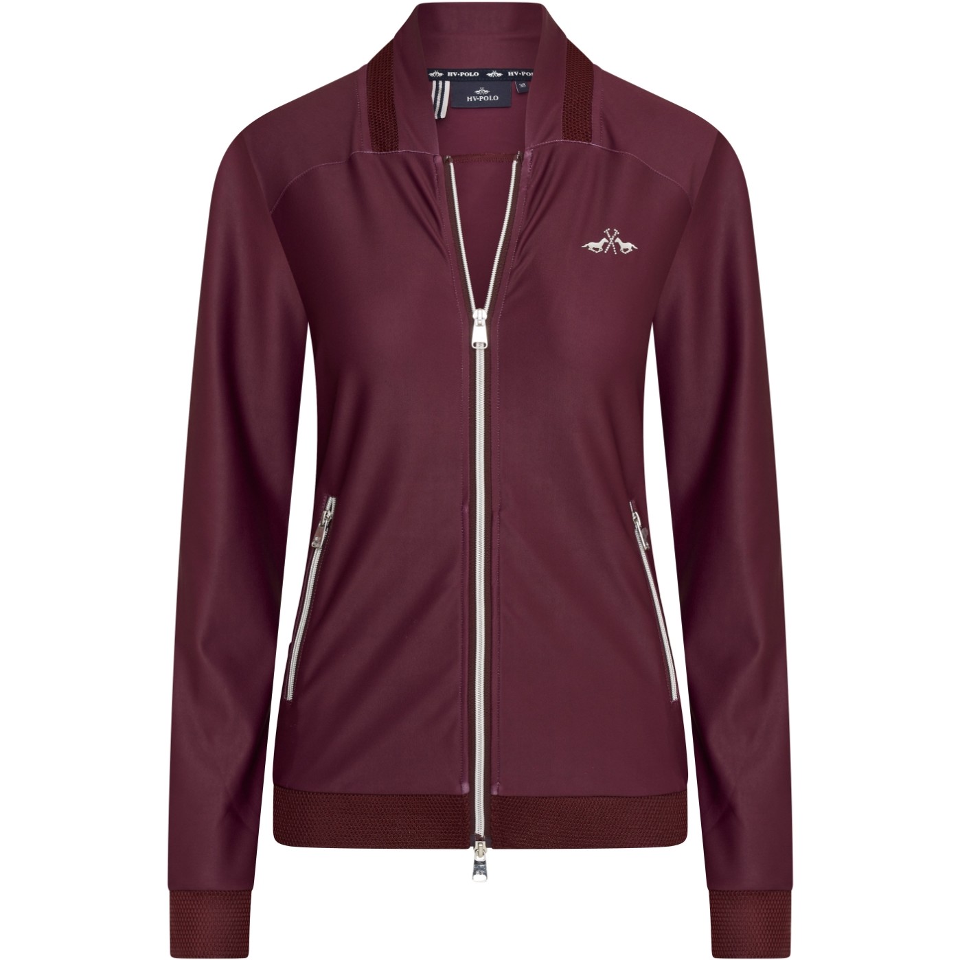 Damen Funktionsjacke HVPTeddy dark berry