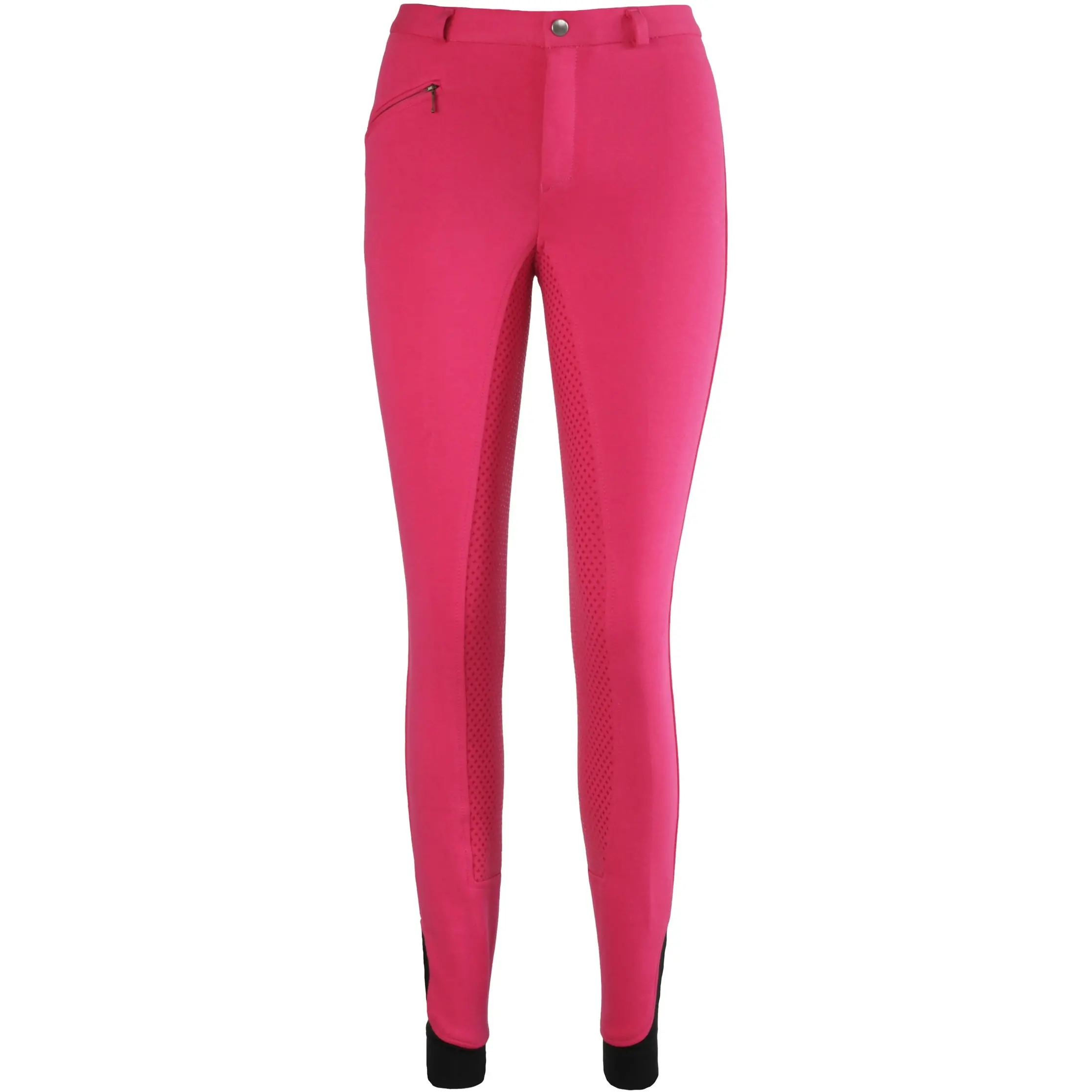 Kinder Reithose Silikon Vollbesatz Flex BASICLINE pink