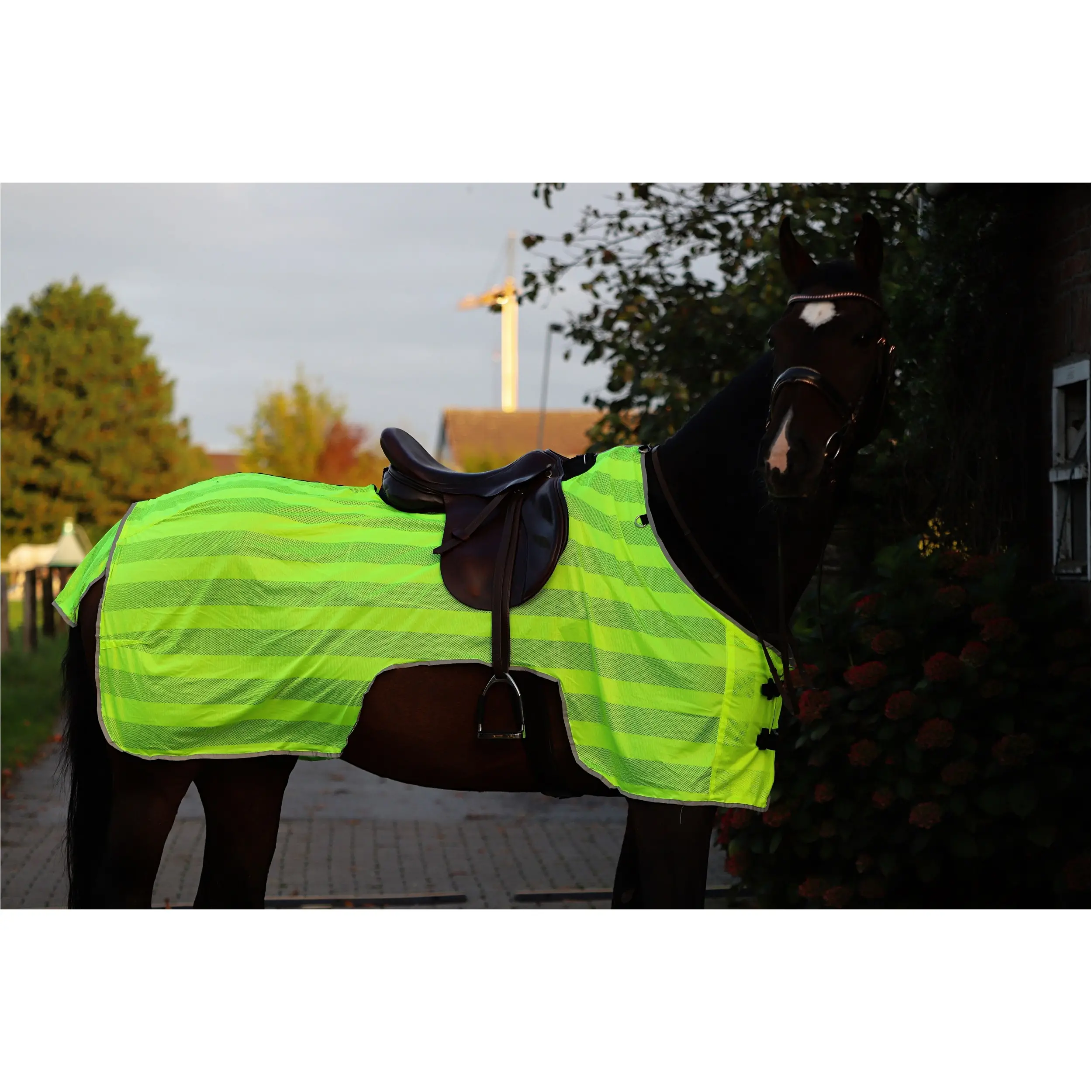 Ausreitdecke REFLEX neon gelb