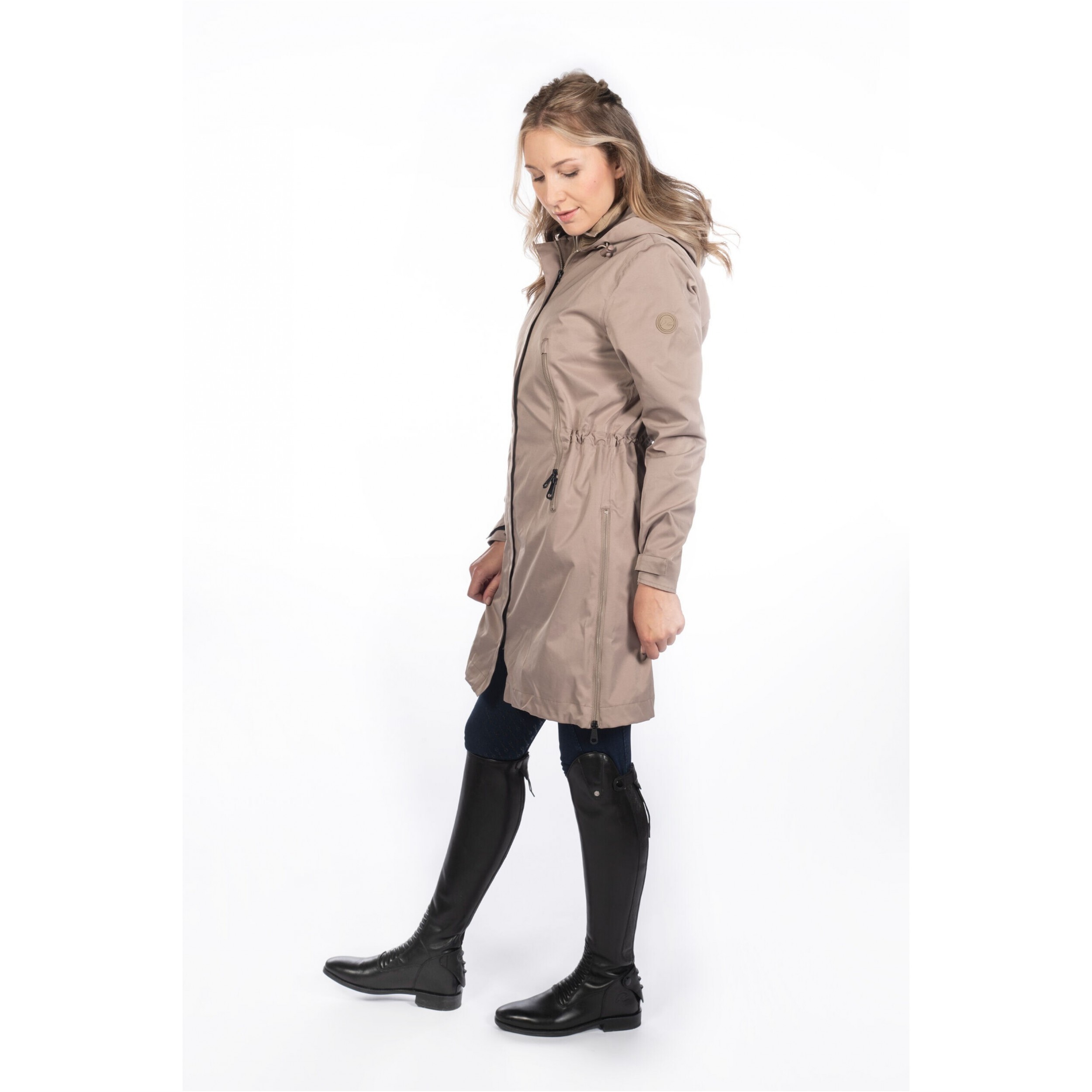 Damen Parka 2 in 1 ALPINE taupe