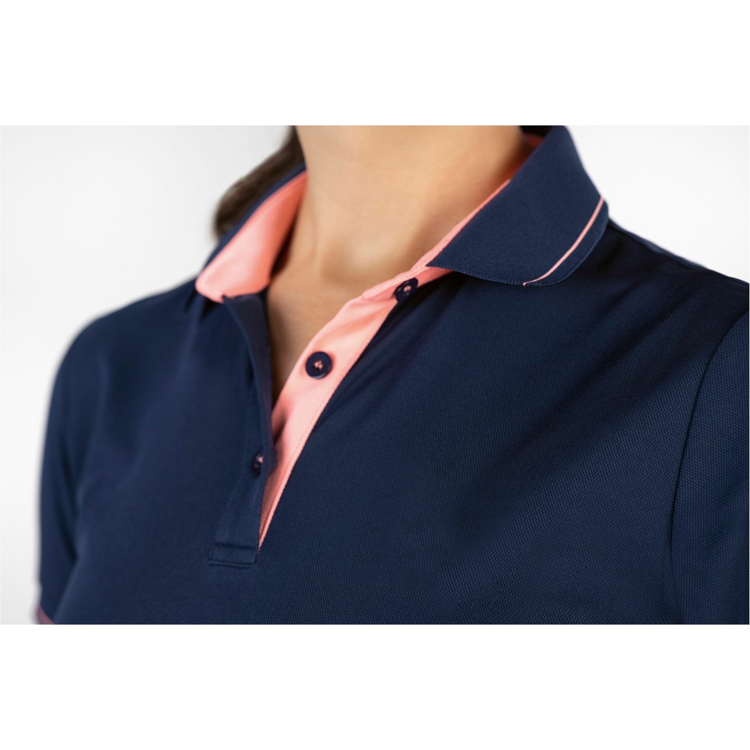 Damen Poloshirt CLASSICO dunkelblau