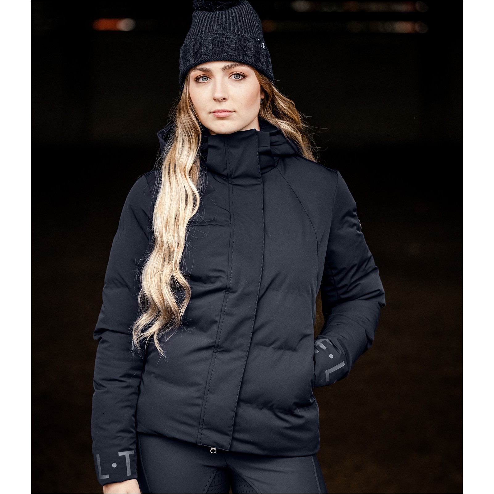 Damen Winter Reitjacke PERFORMANCE OHIO tiefblau