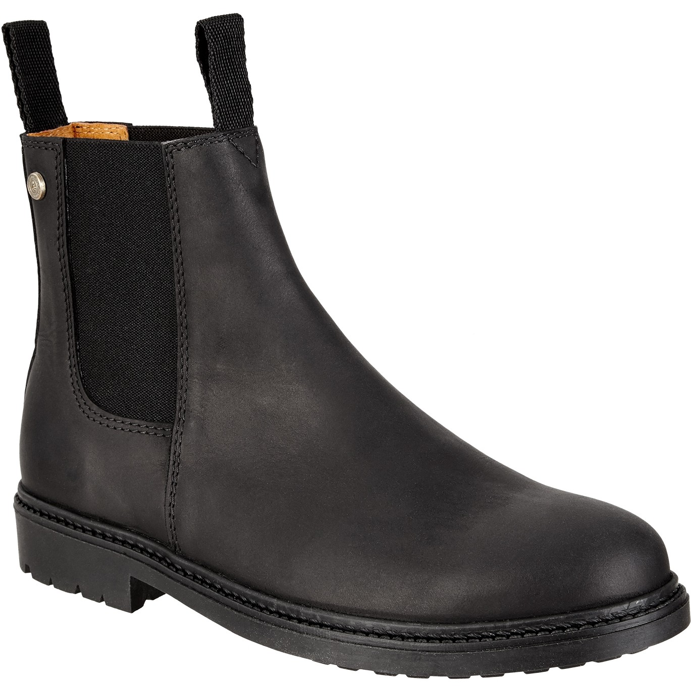 Reitstiefeletten NEW WORK Echtleder schwarz