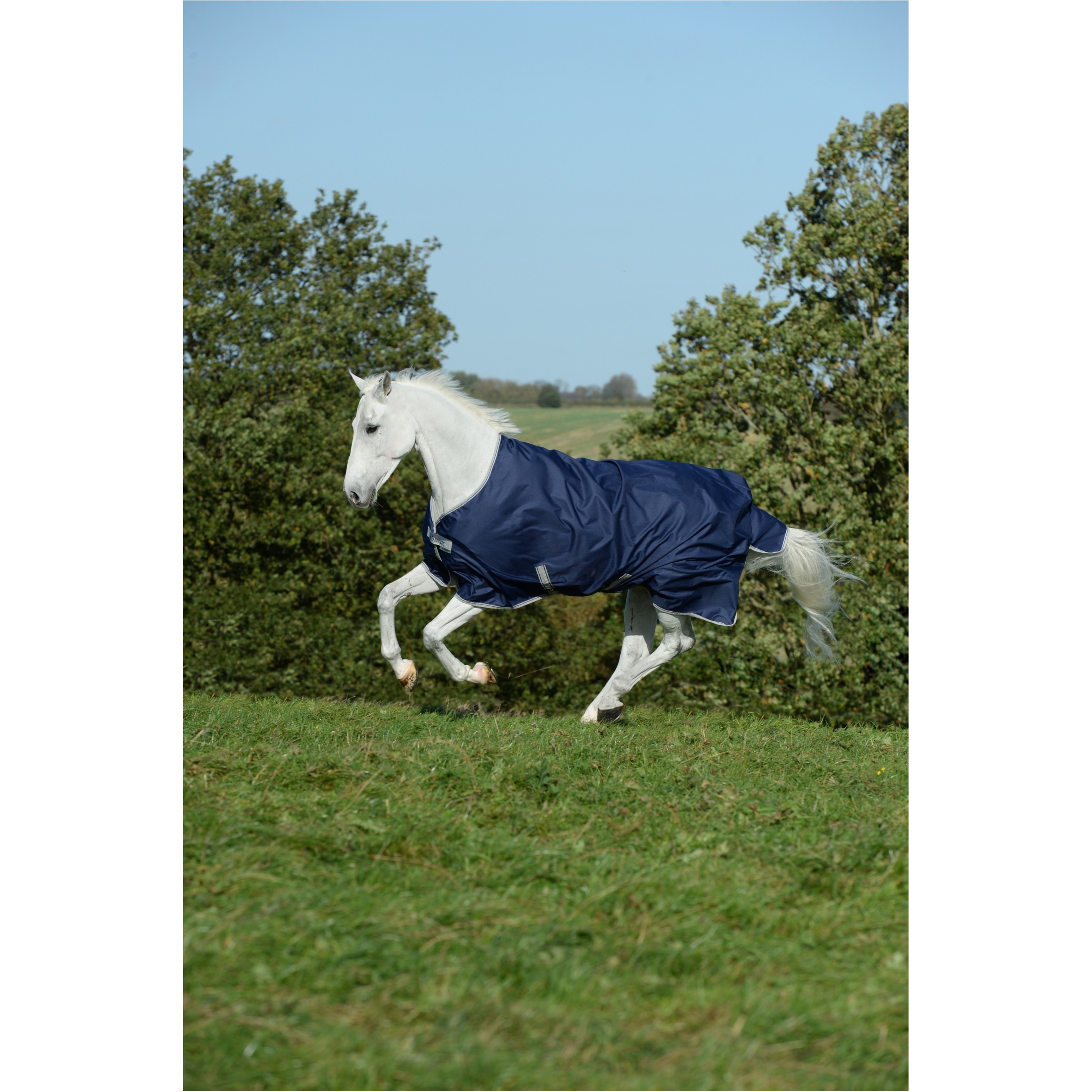 Regendecke Light FREEDOM TURNOUT navy/silber