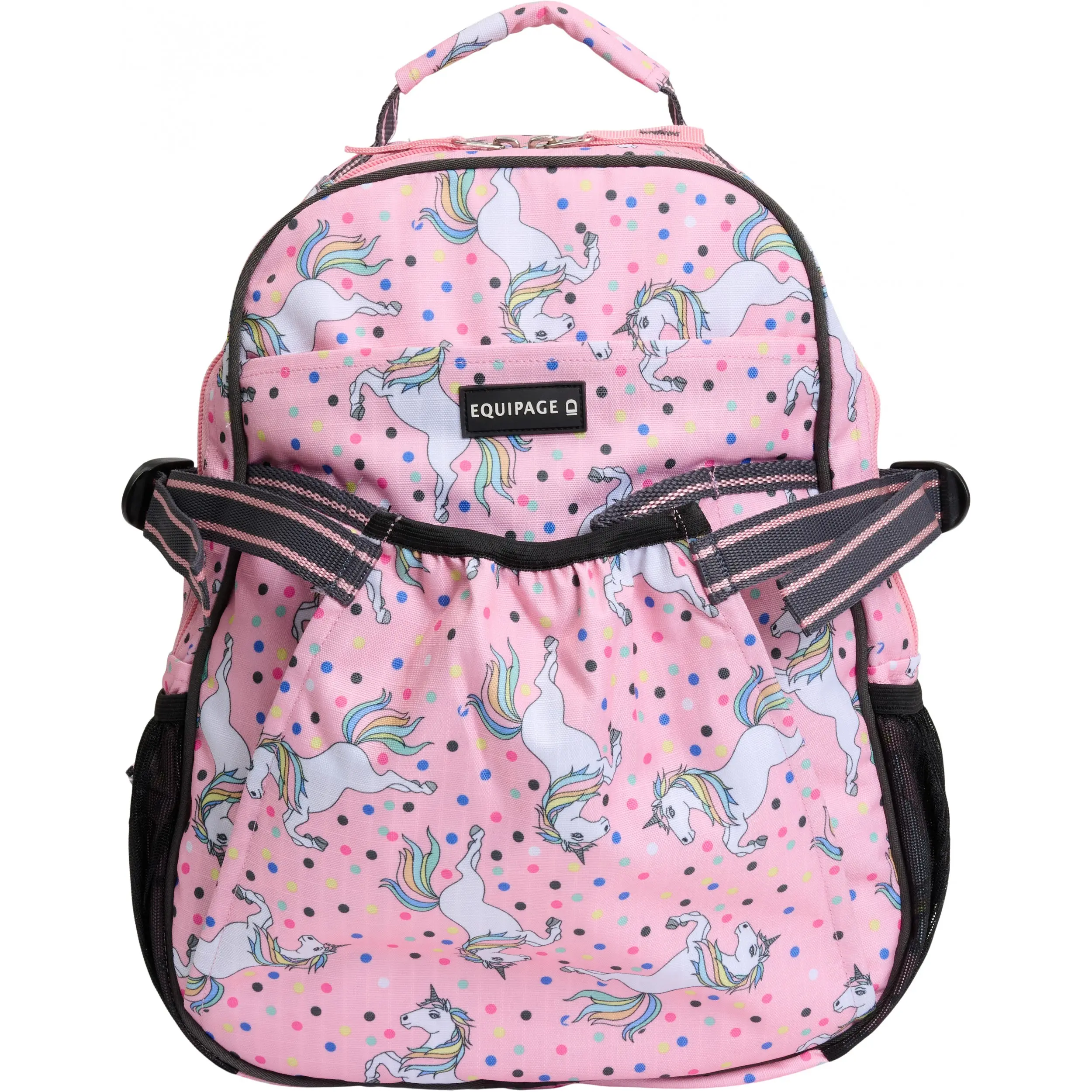 Kinder Rucksack mit Helmtasche KLARA orchid pink