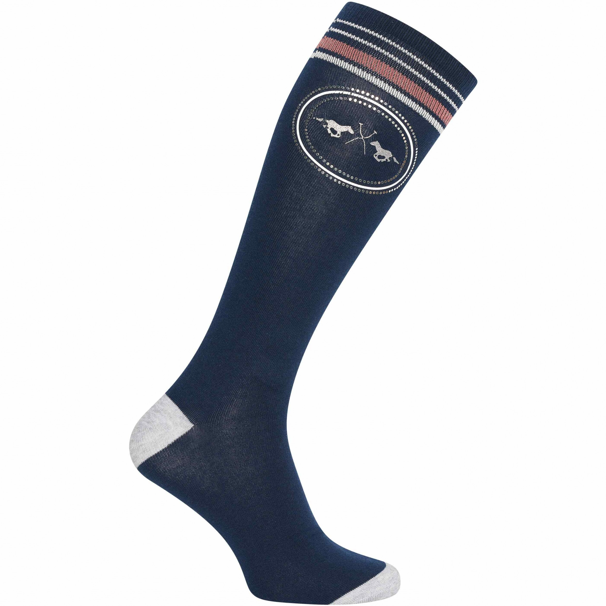 Damen Reitsocken HVPGigi navy