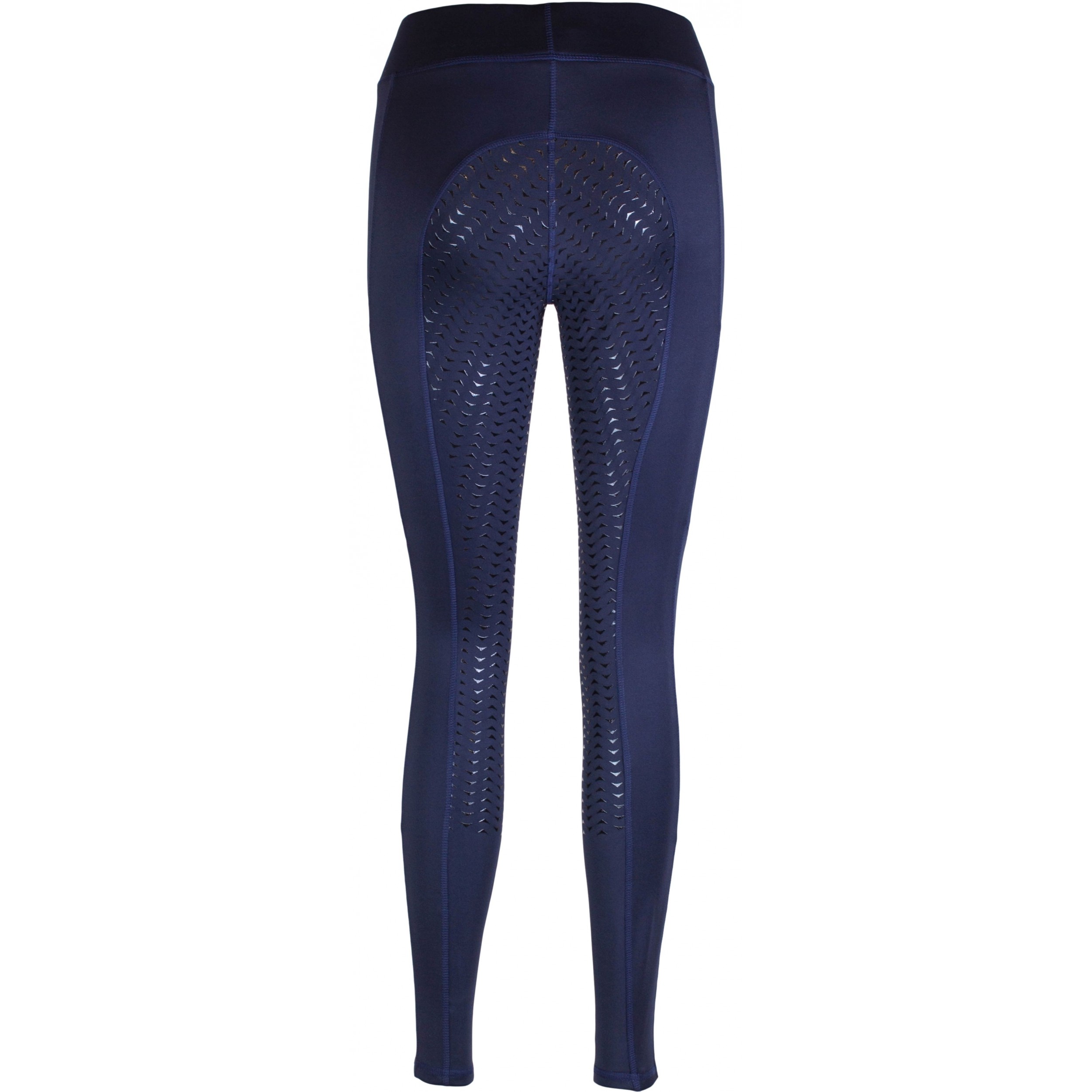 Damen Reitleggings Silikon Vollbesatz EMILIA nachtblau