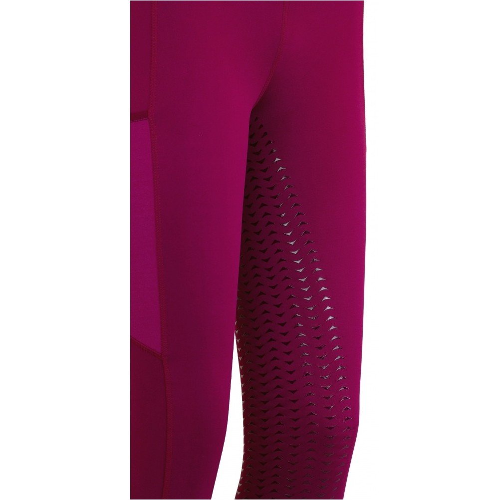 Damen Reitleggings Silikon Vollbesatz EMILIA cranberry