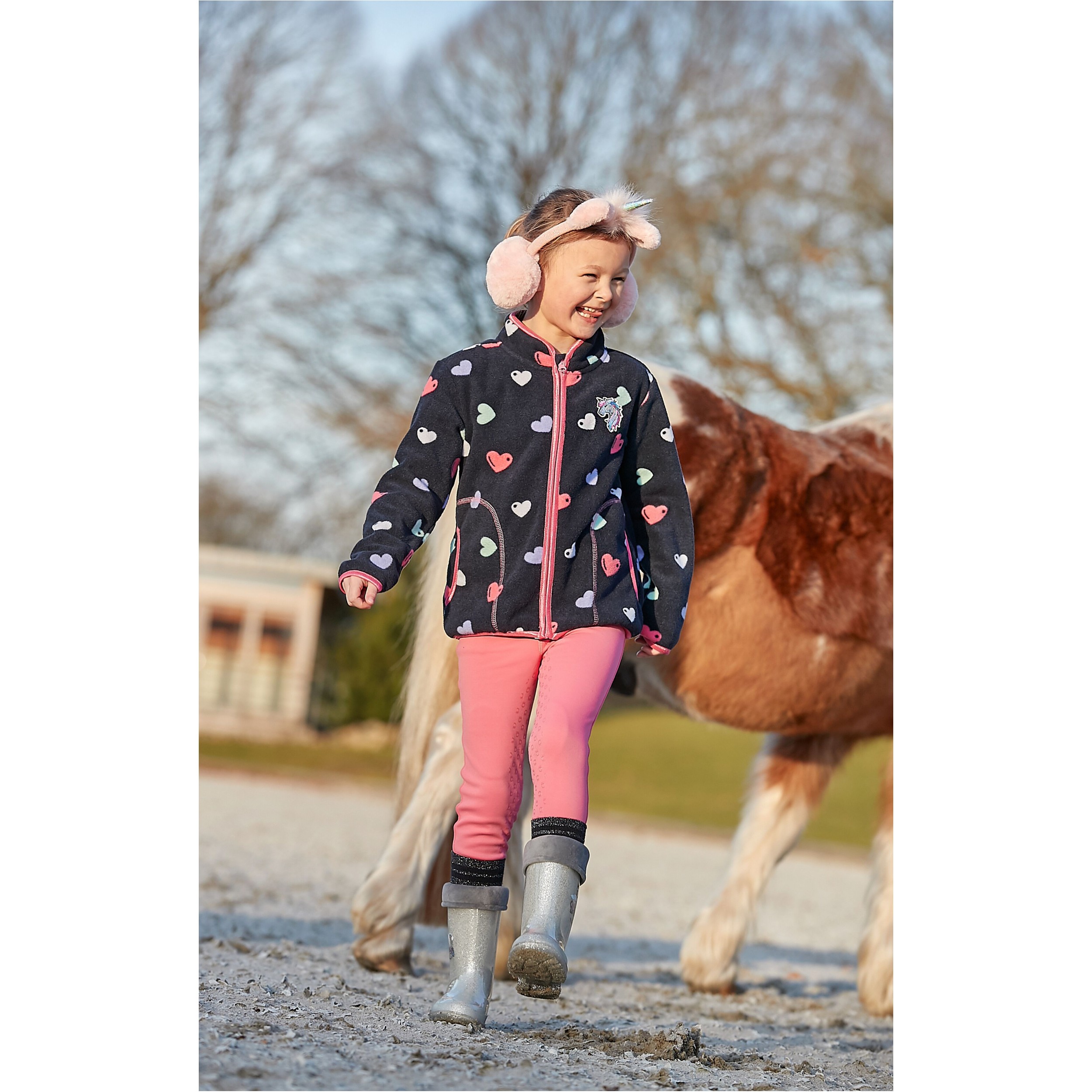 Kinder Fleecejacke HANNAH navy