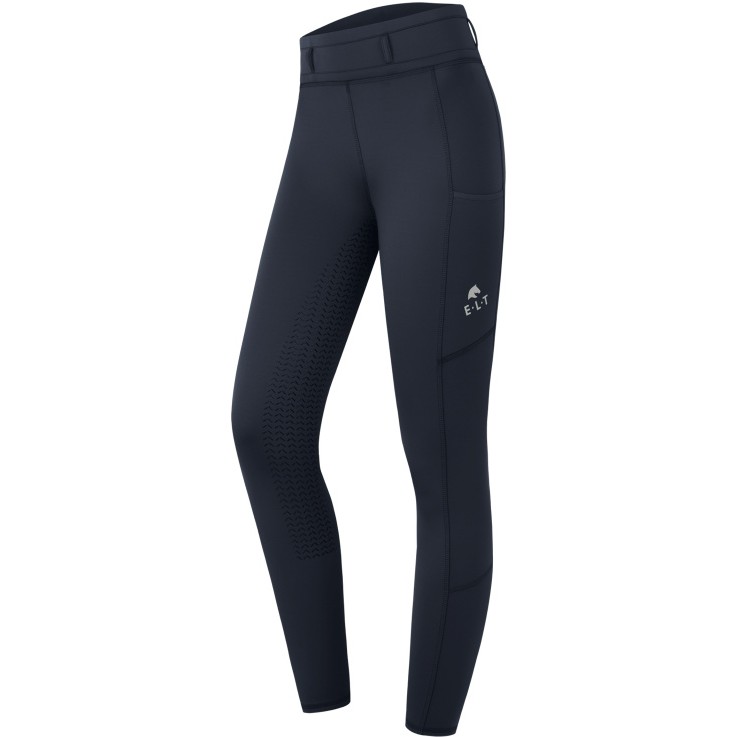 Damen Reitleggings Silikon Vollbesatz ELLA nachtblau