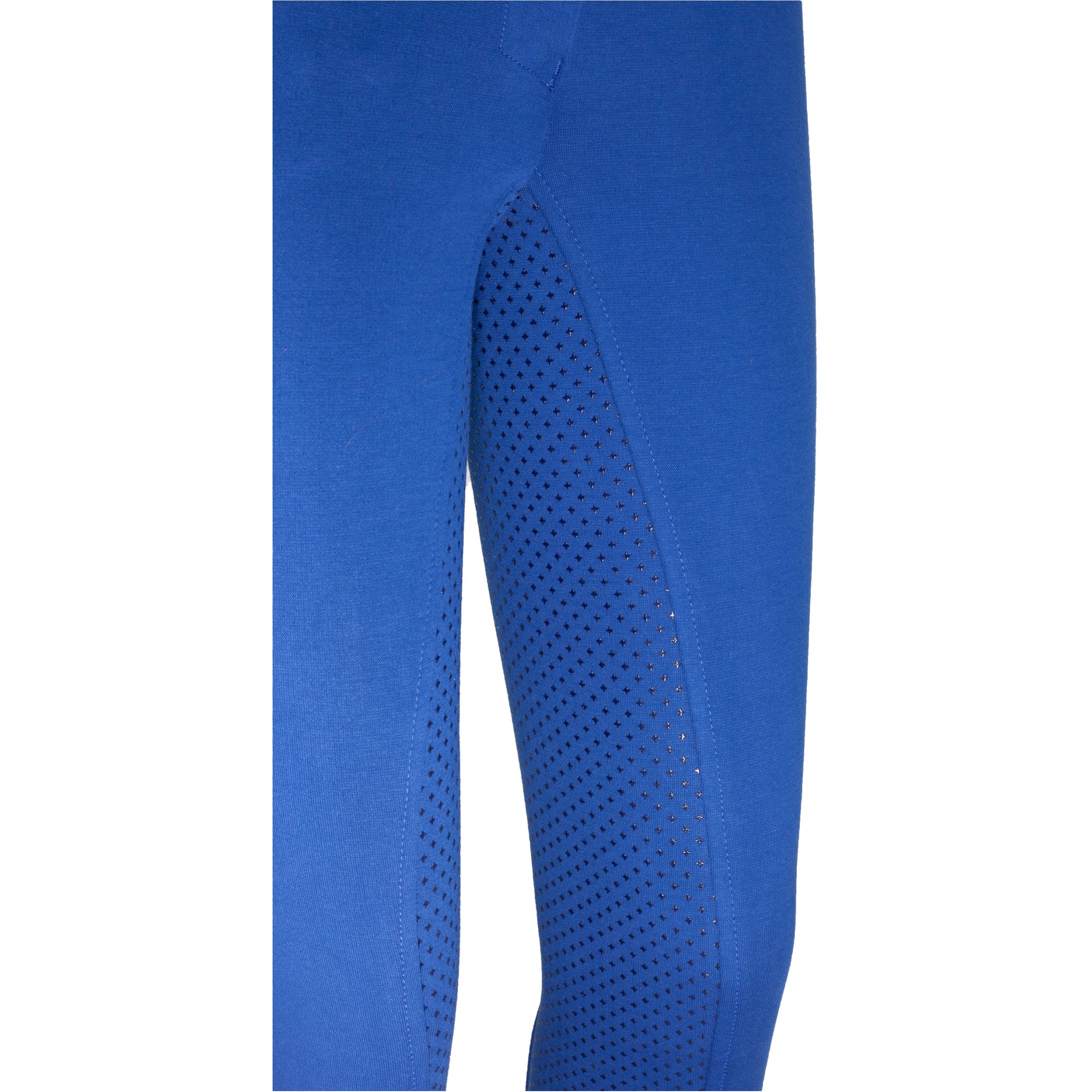 Kinder Reithose Silikon Vollbesatz Flex BASICLINE royalblau