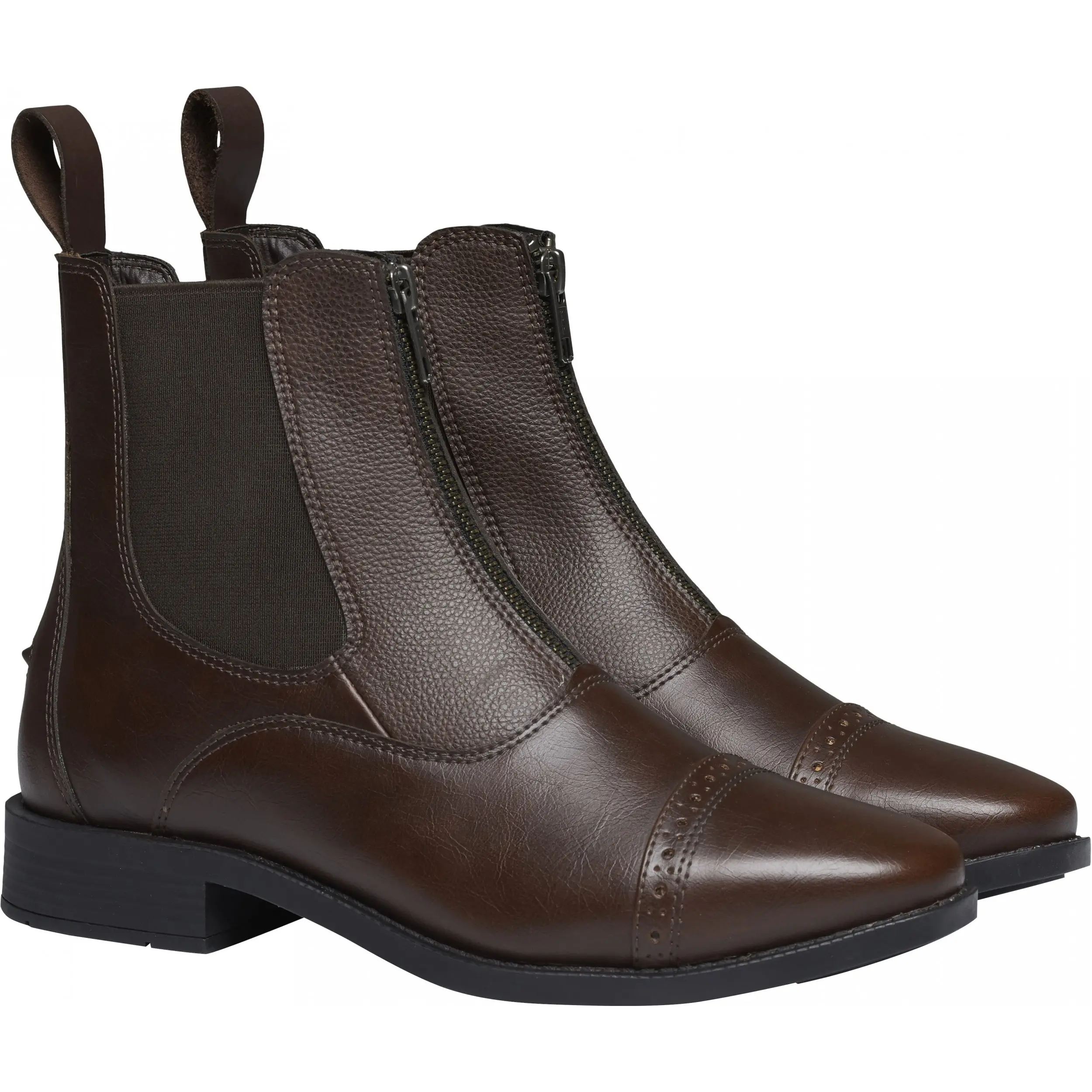 Jodhpur Reitstiefeletten FARROW veganes Leder braun