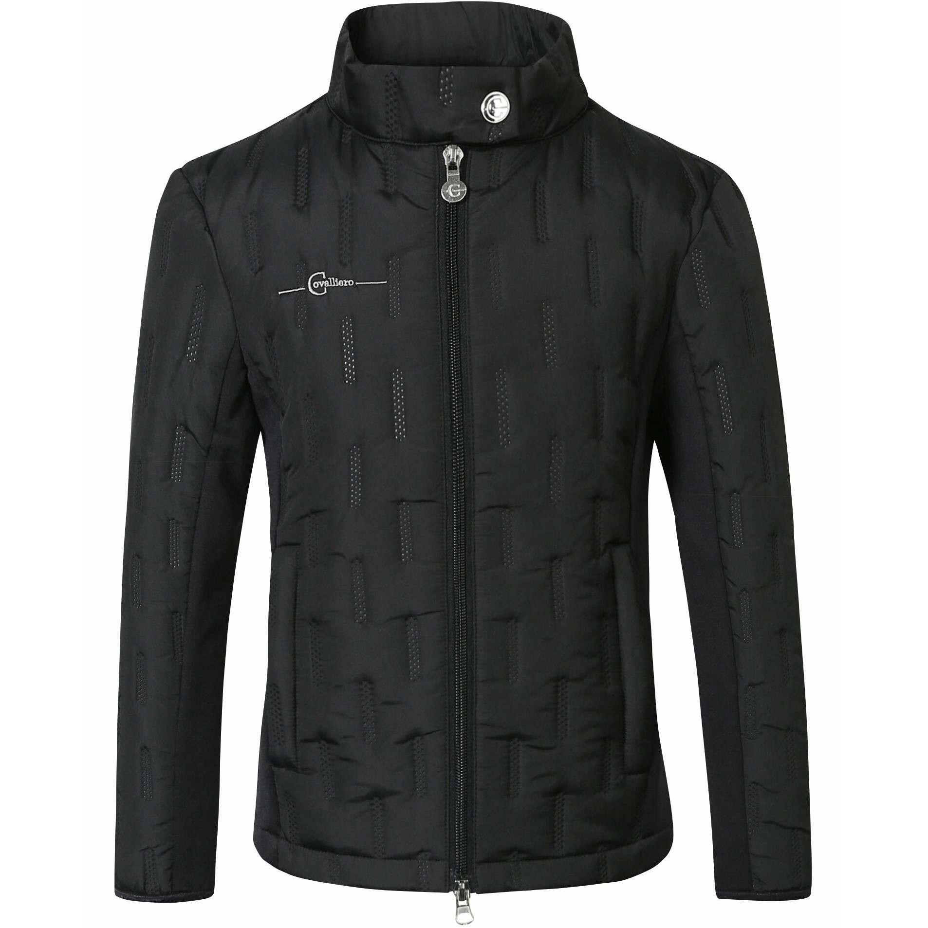 Kinder Hybridjacke black