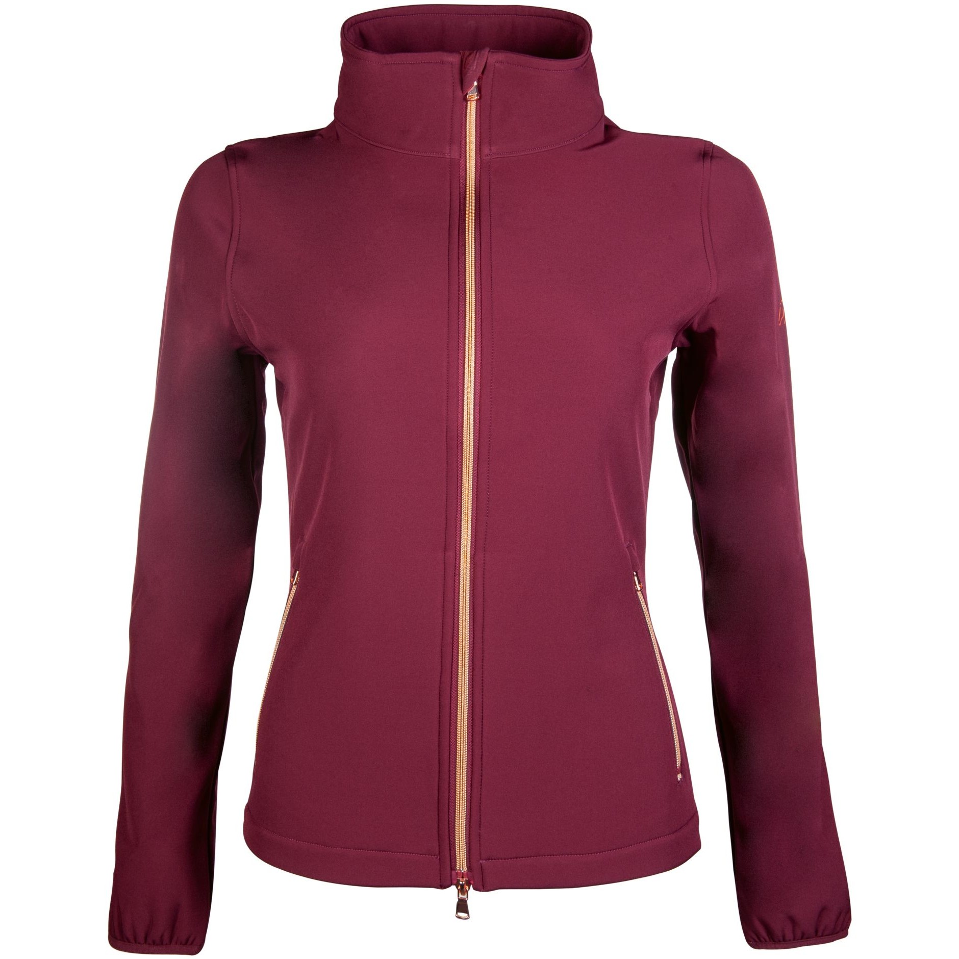 Damen Softshelljacke LILY weinrot