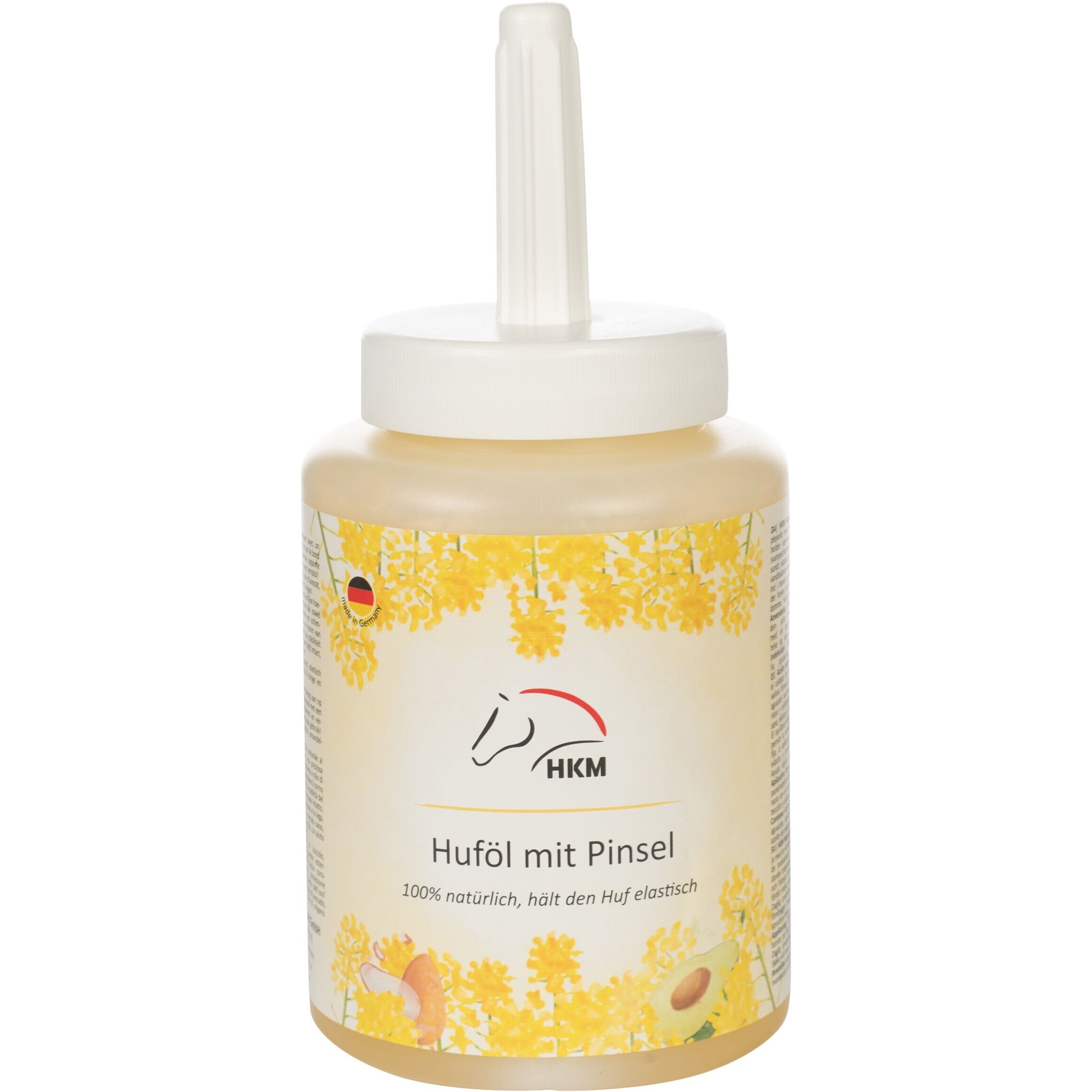 Natürliches Huföl mit Pinsel 450ml