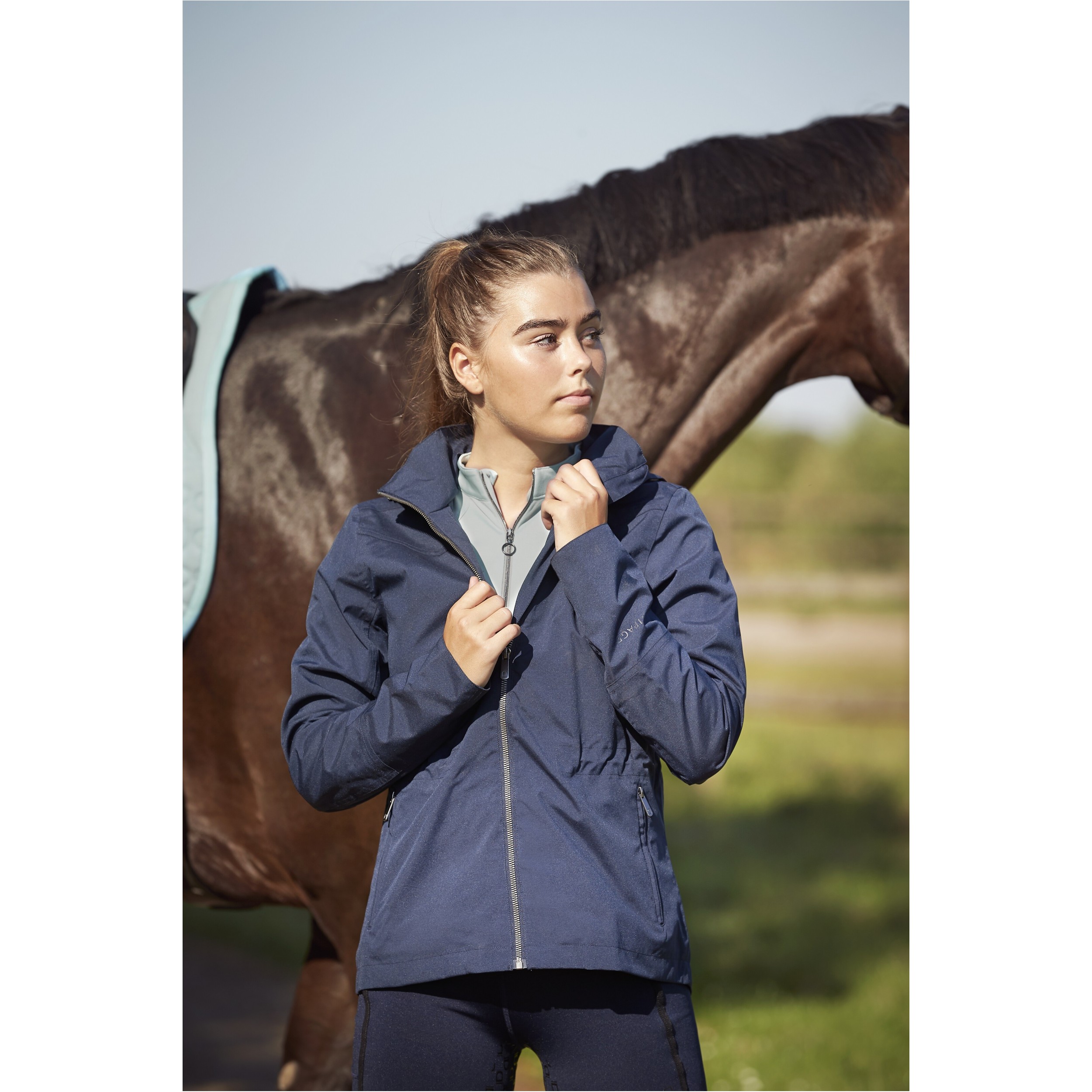 Damen Reitjacke FENNA navy