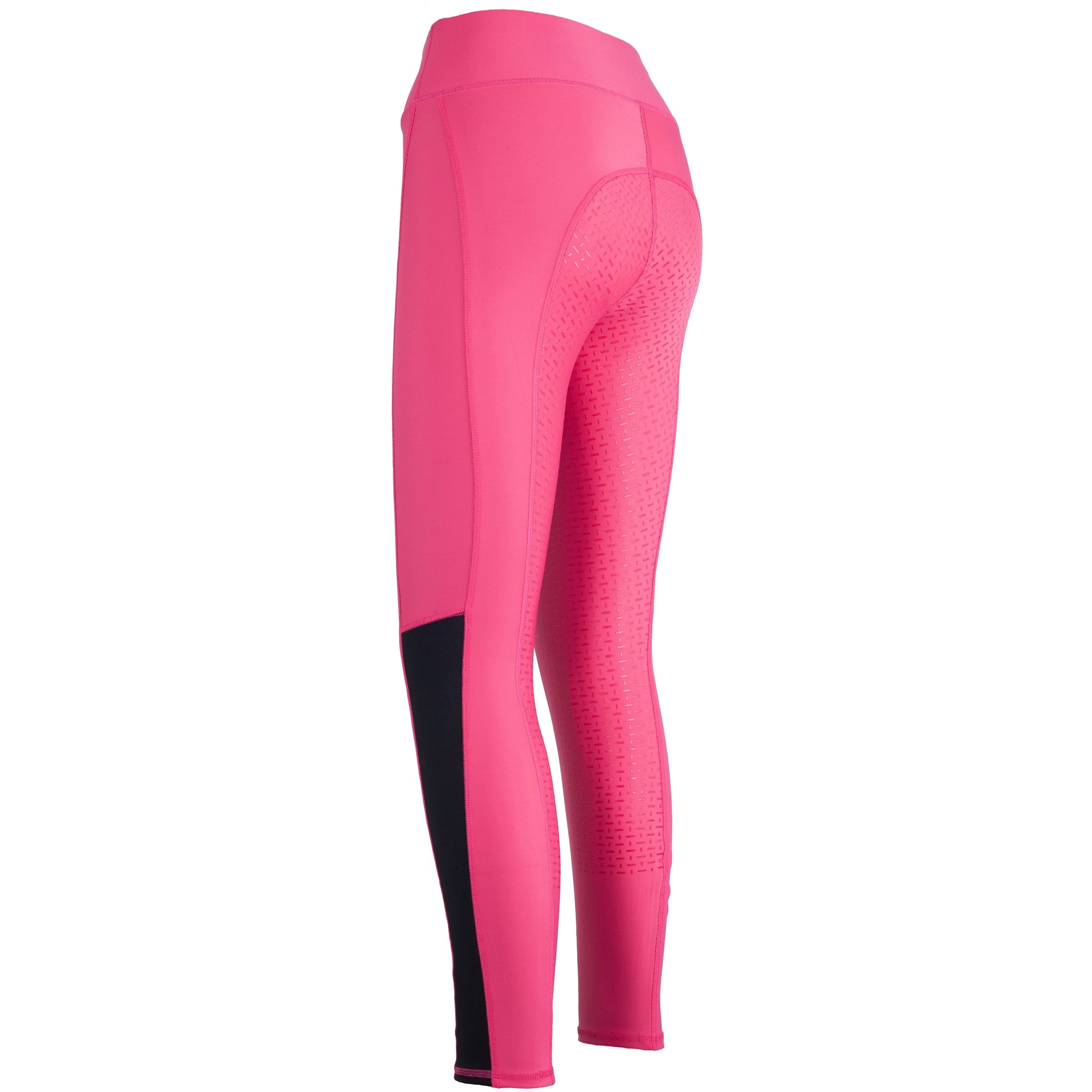 Kinder Reitleggings Silikon Vollbesatz ADVENTURE pink