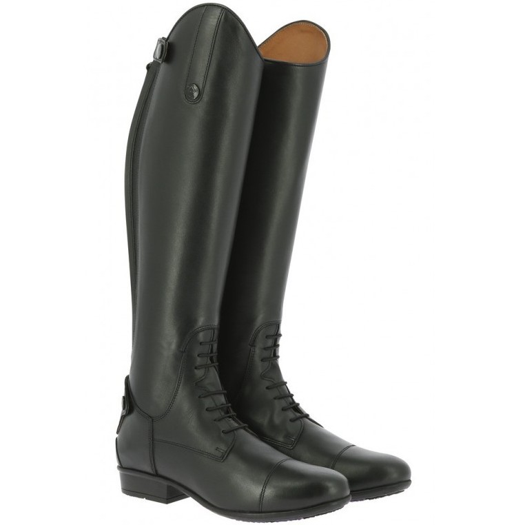 Damen Reitstiefel PRIMERA Leder schwarz