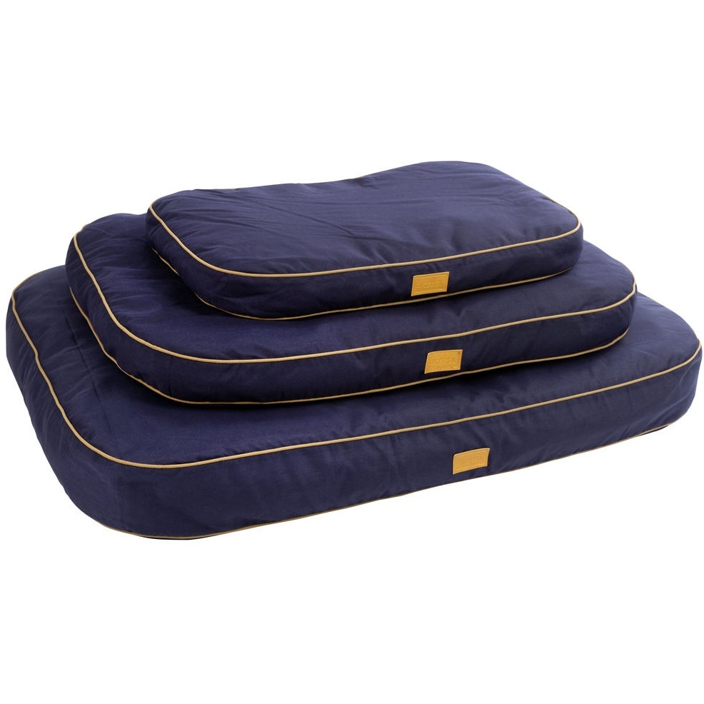 Liegekissen JEROME navy/cognac