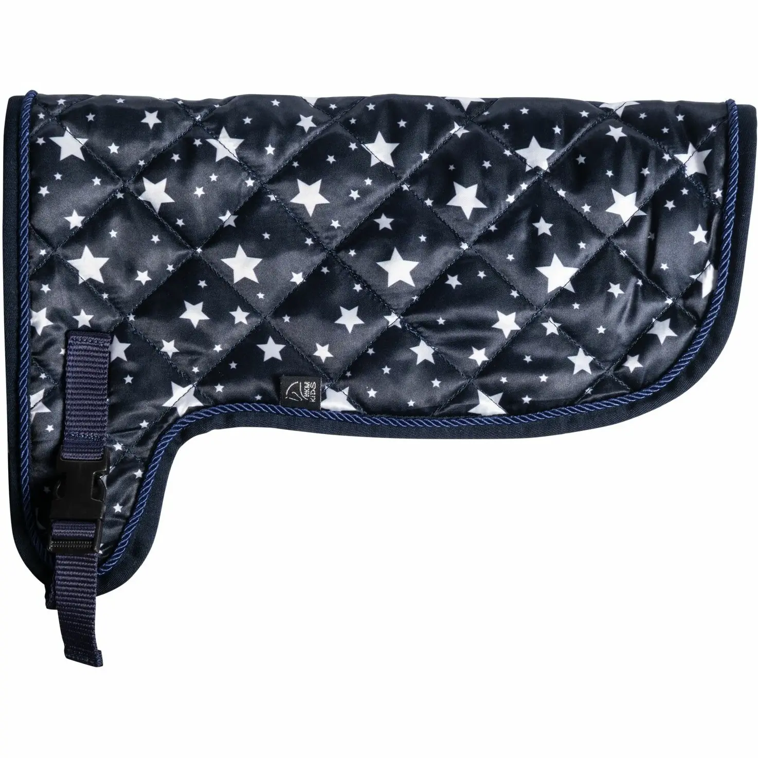 Decke HOBBY HORSING PRINT navy mit Sternenmuster