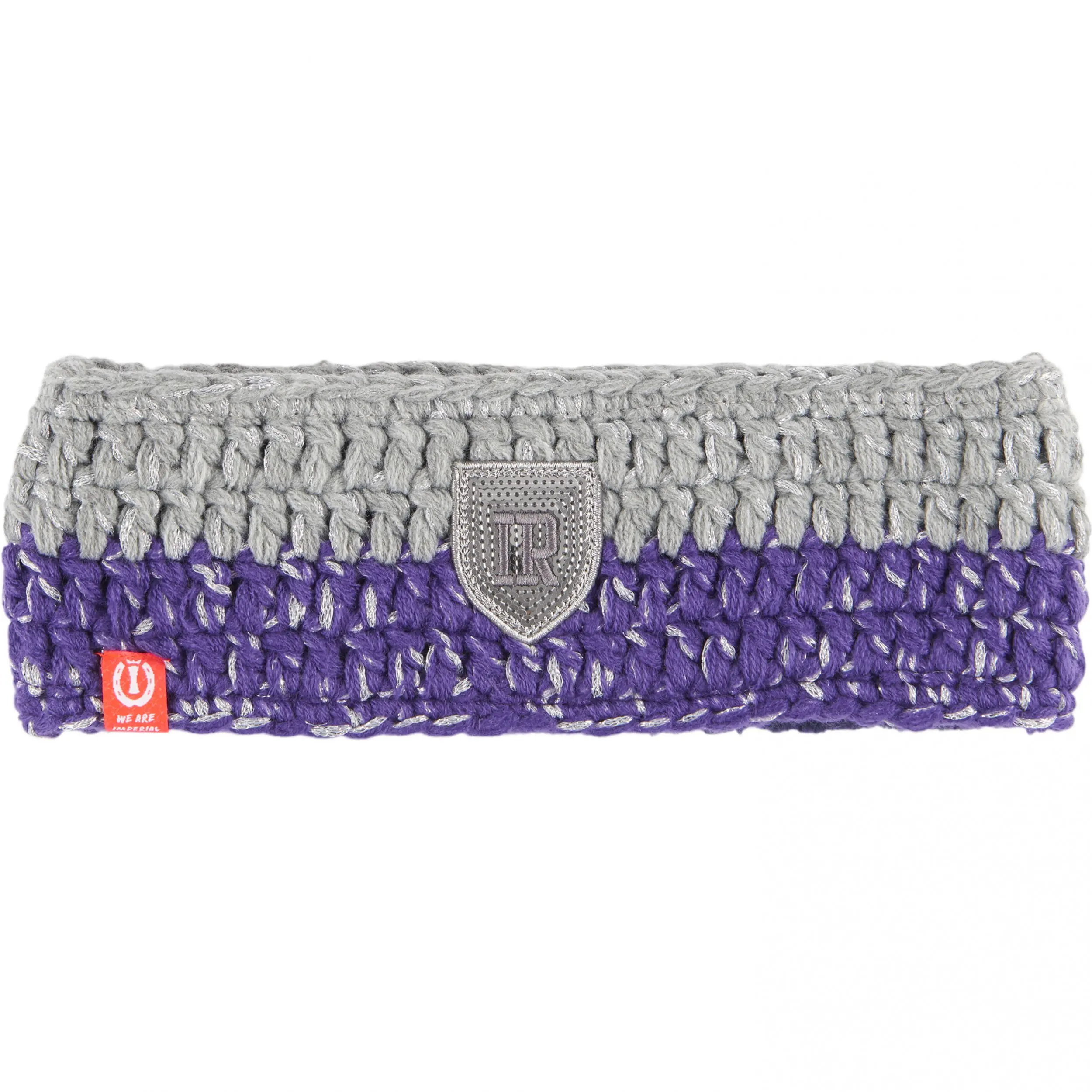 Stirnband IRHHeadlines 2.0 grey melange/royal purple