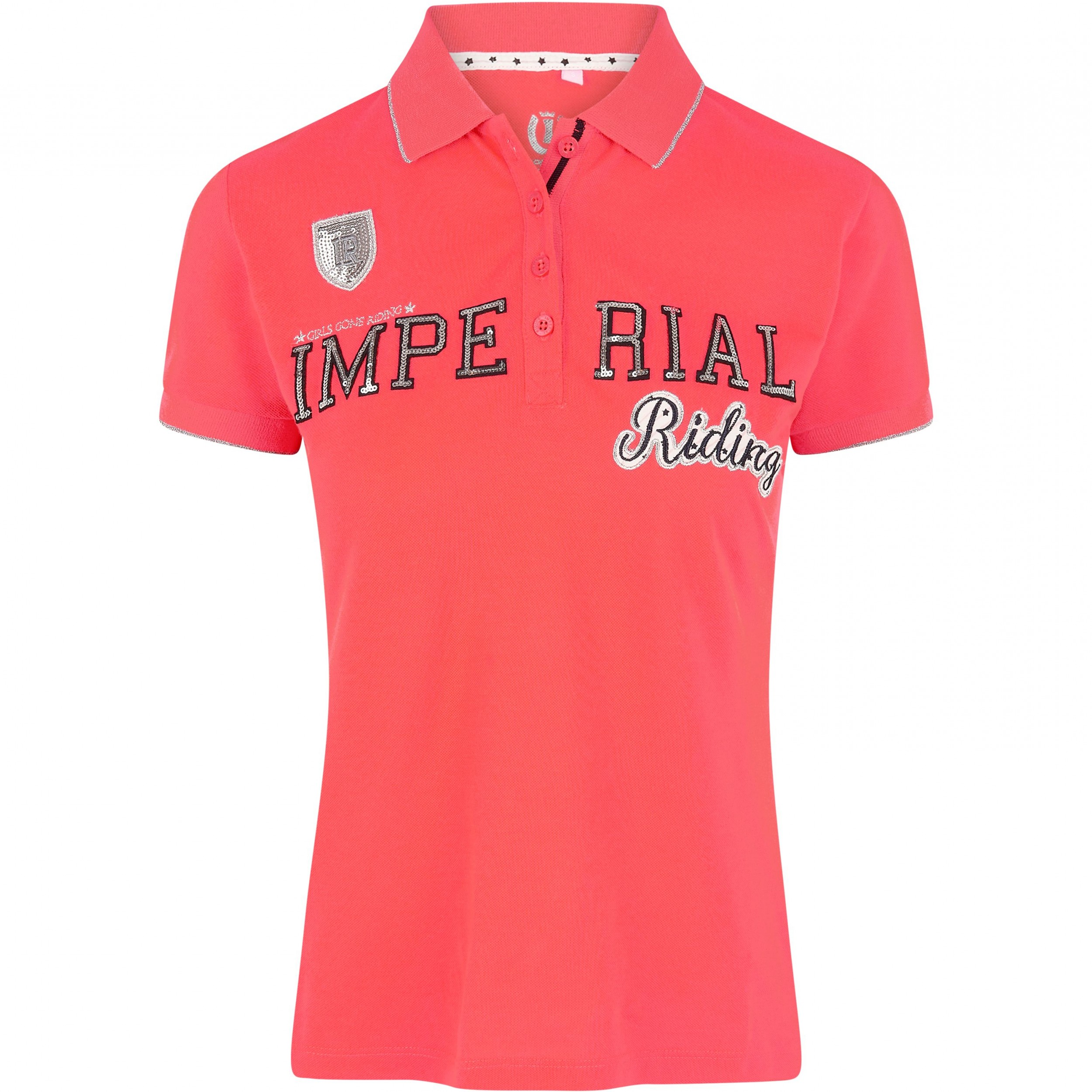 Damen Poloshirt IRHGirly diva pink