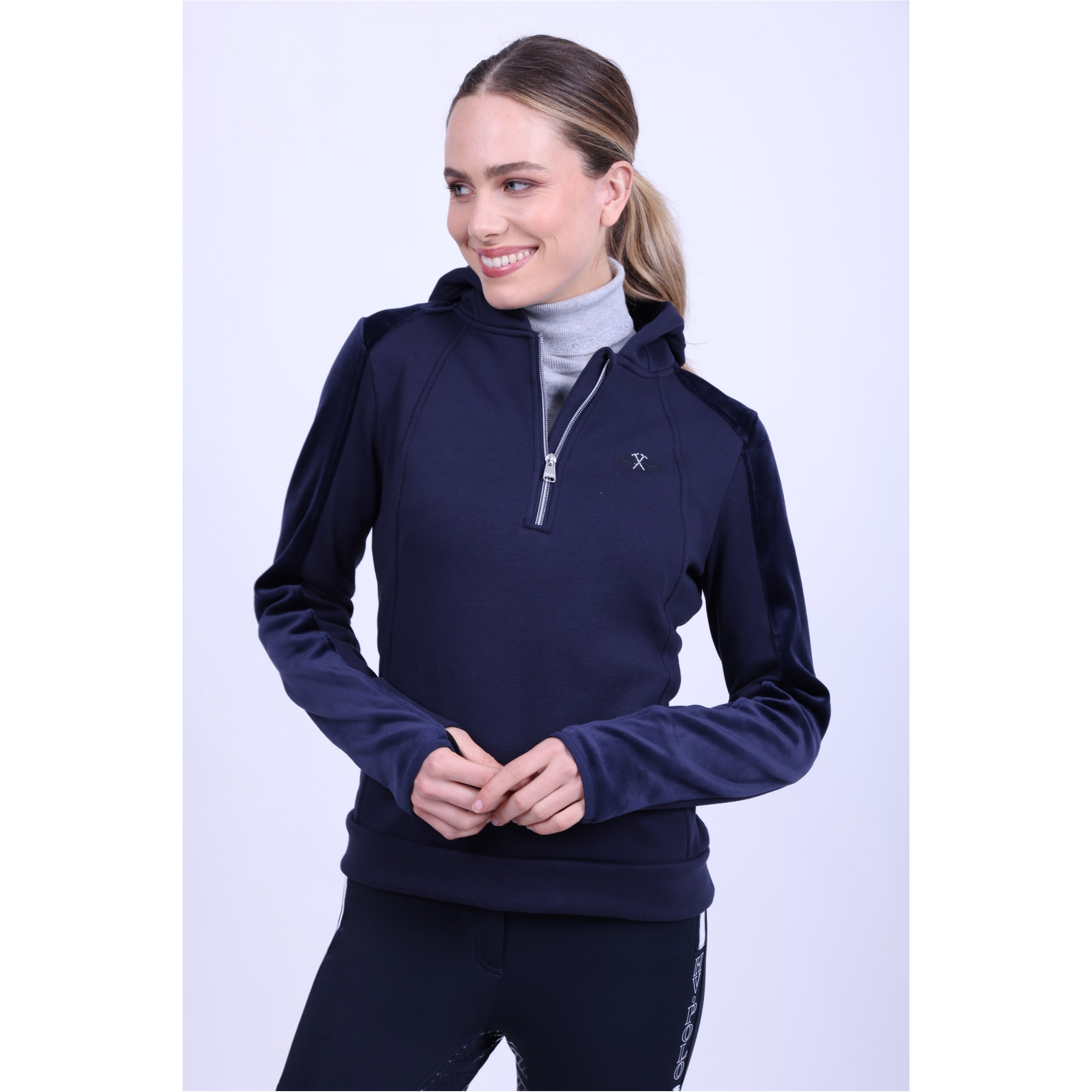 Damen Tech Hoodie HVPAurelia navy