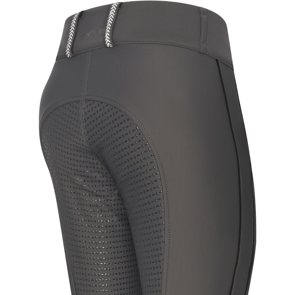 Damen Reitleggings Silikon Vollbesatz HVPIsabell ultimate grau