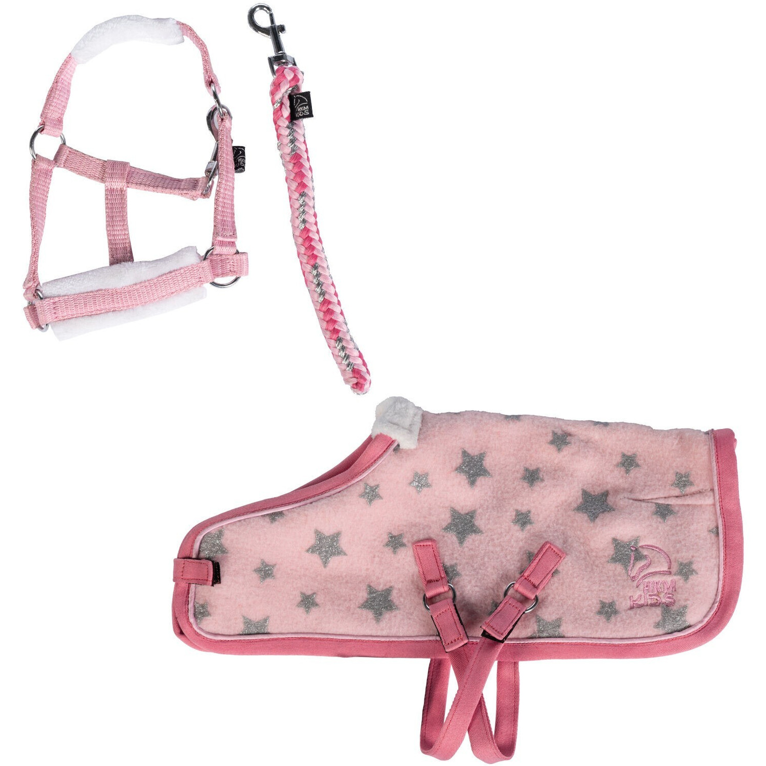 Starset CUDDLE PONY rosa mit Sternenmuster