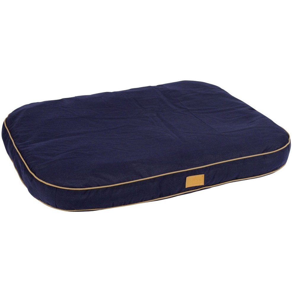 Liegekissen JEROME navy/cognac