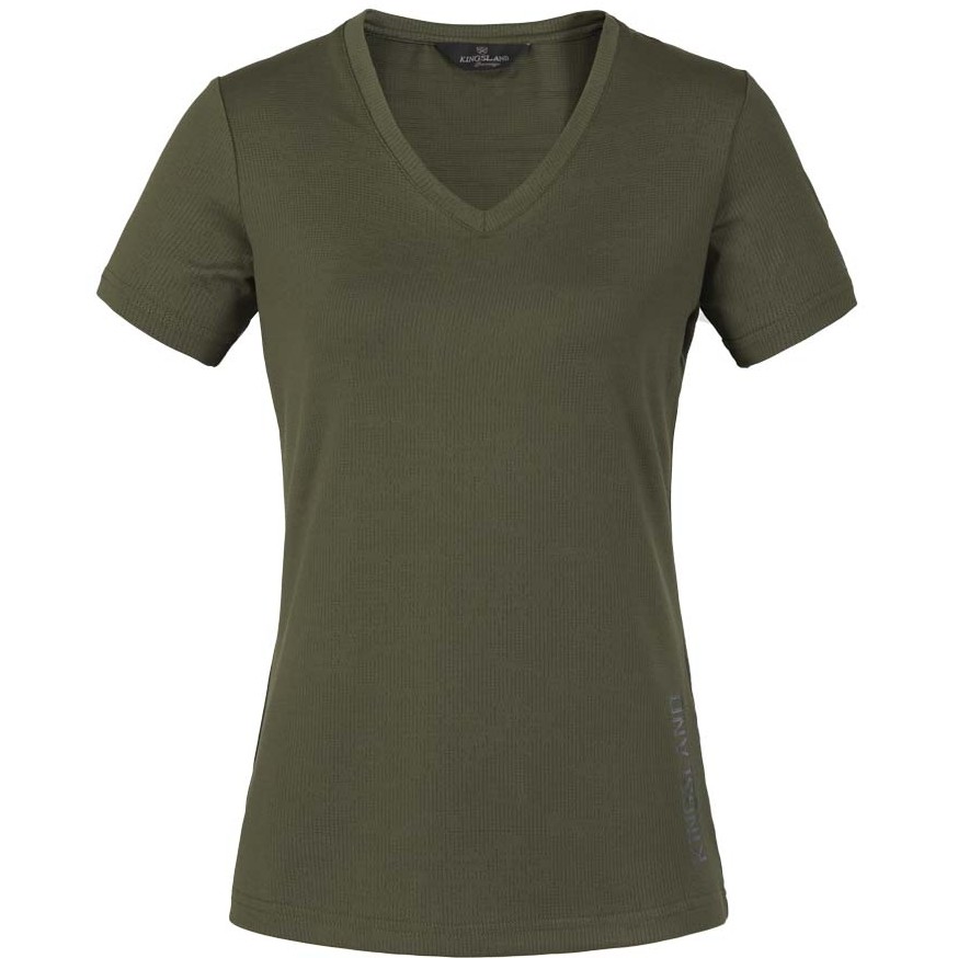 Damen T-Shirt KLWaylin green olive night