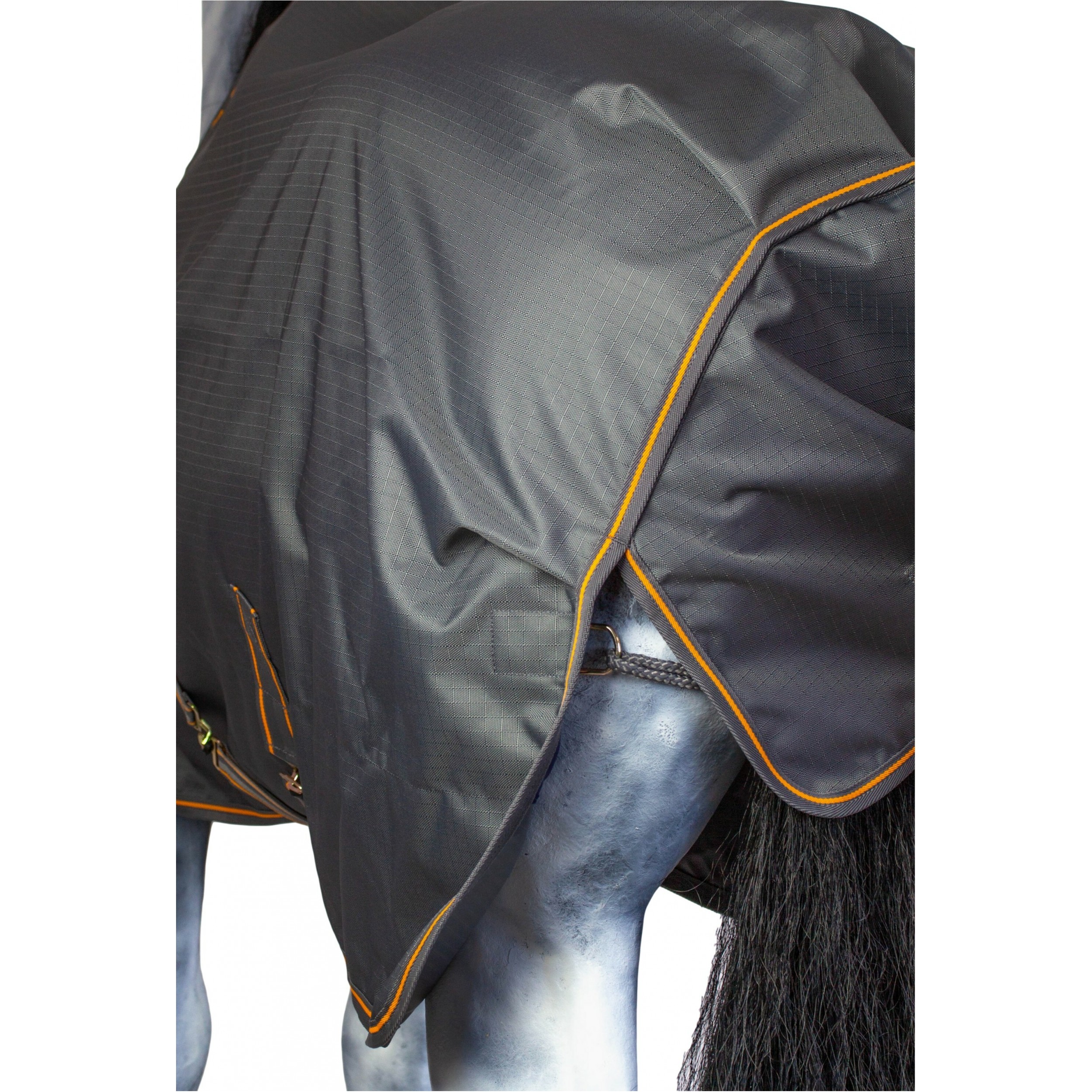 Weidedecke Stay-Dry 1200D IRISH TURNOUT grau/orange