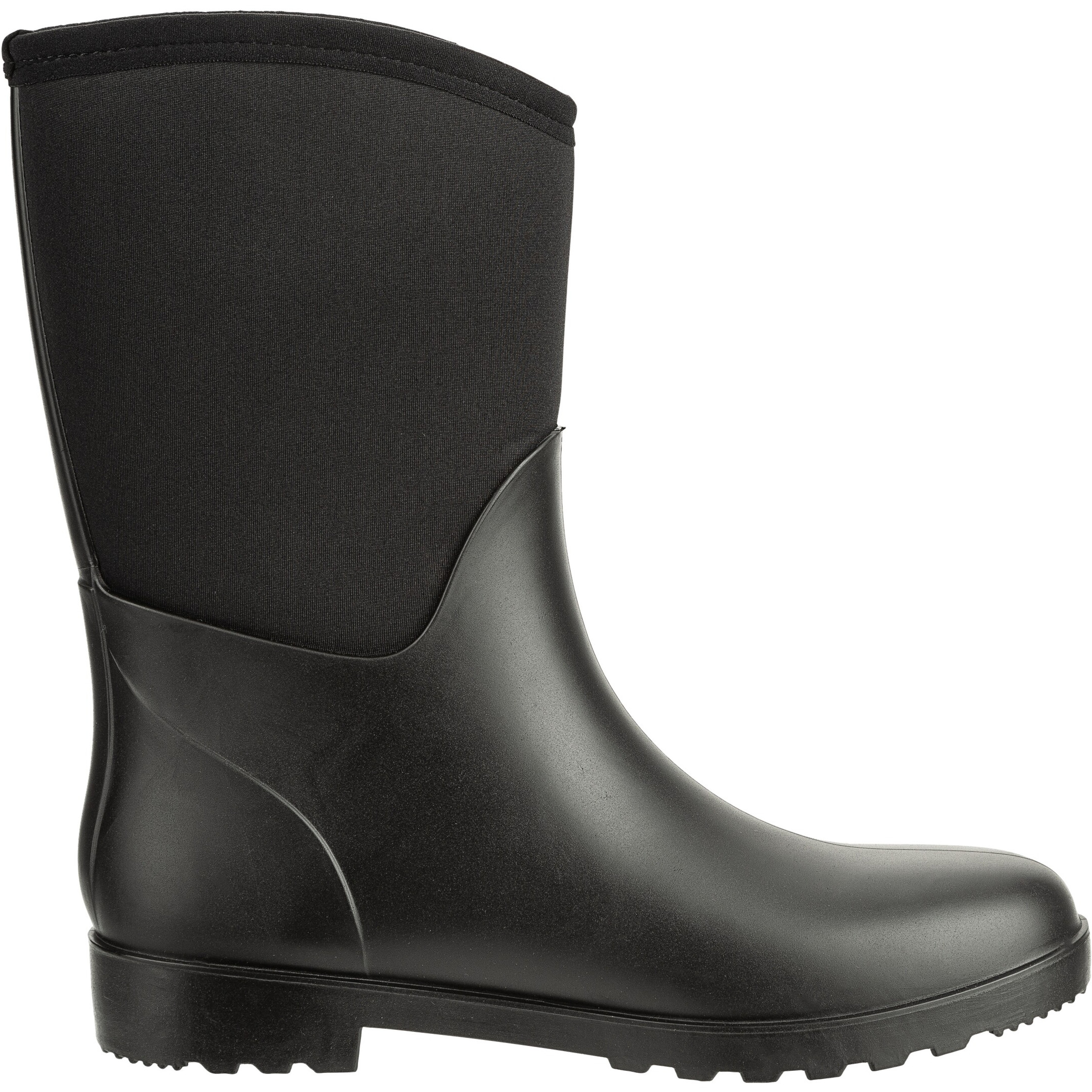 Gummistiefel halbhoch BASICLINE schwarz