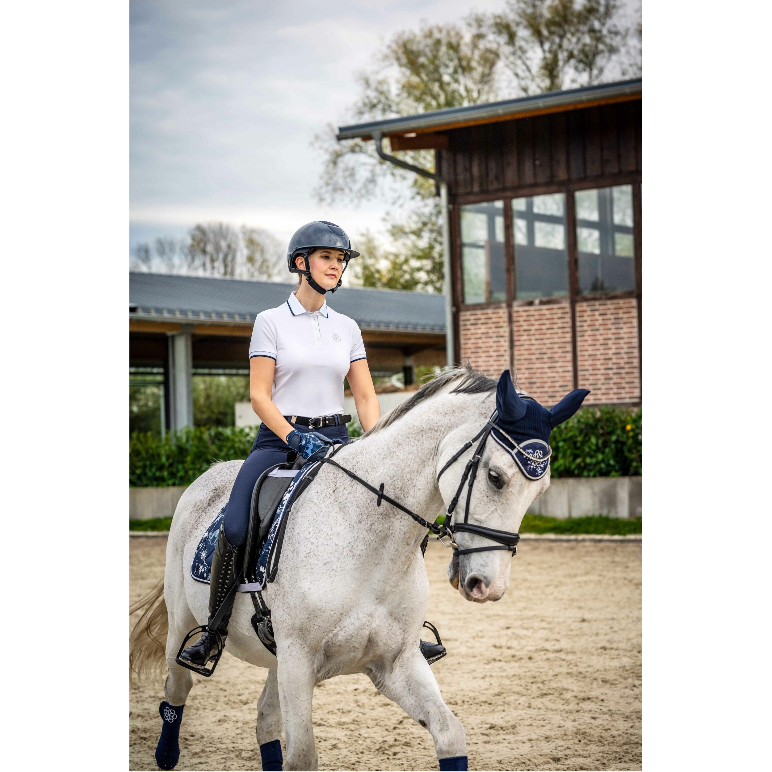 Damen Poloshirt BLOOMSBURY weiß