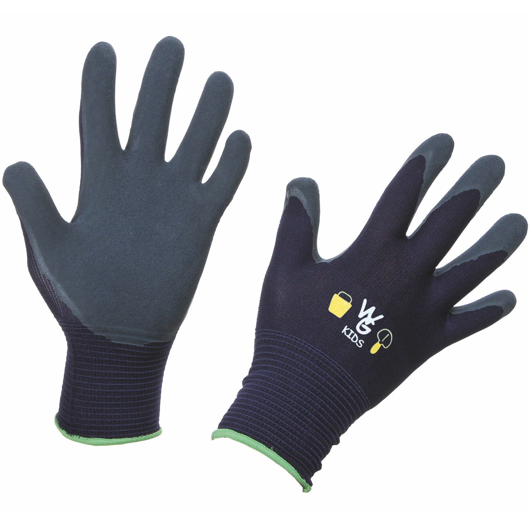 Kinder Handschuhe latexbeschichtet navyblau