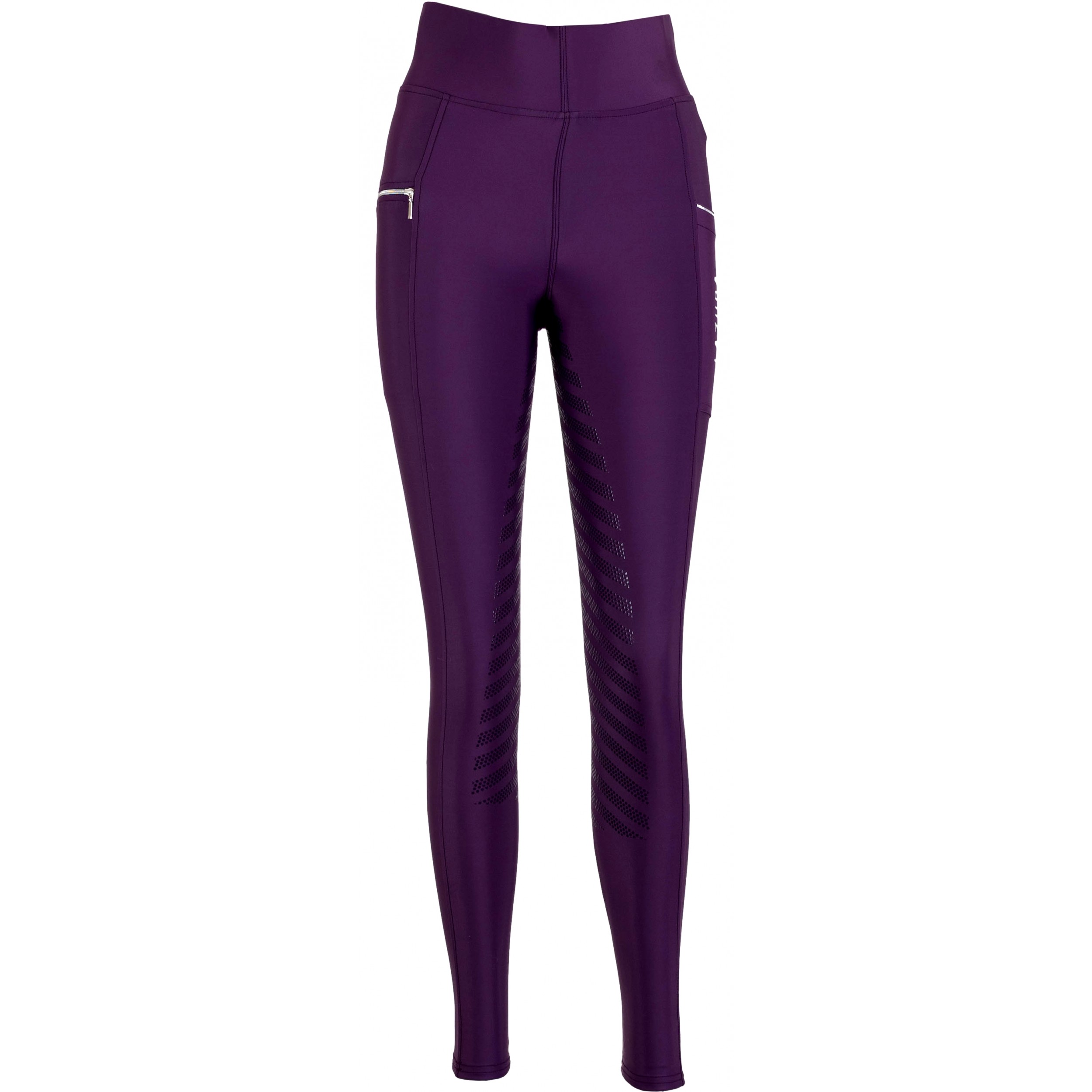 Damen Reitleggings Silikon Vollbesatz FENJA mauve