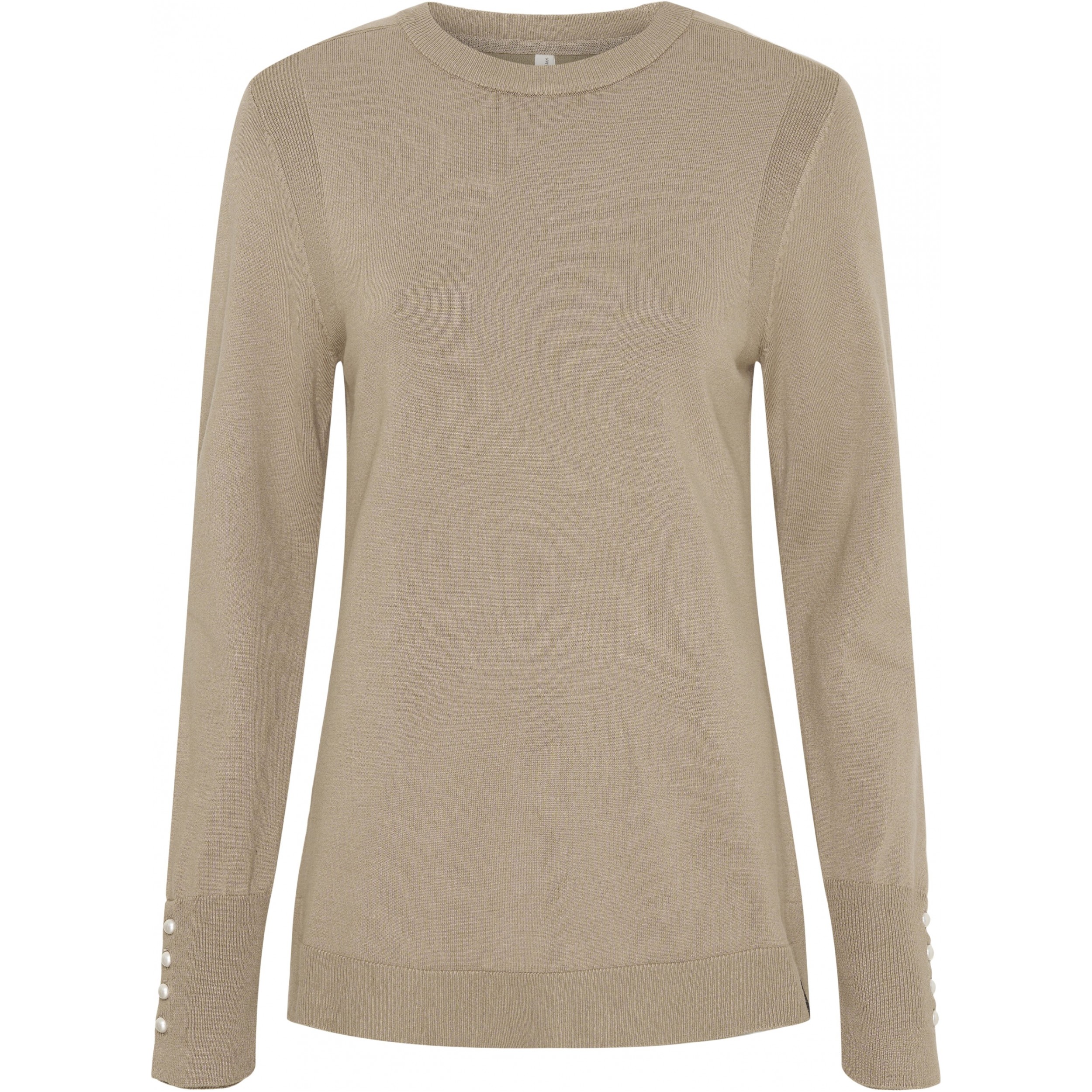 Damen Strickpullover ROBYN beige melange