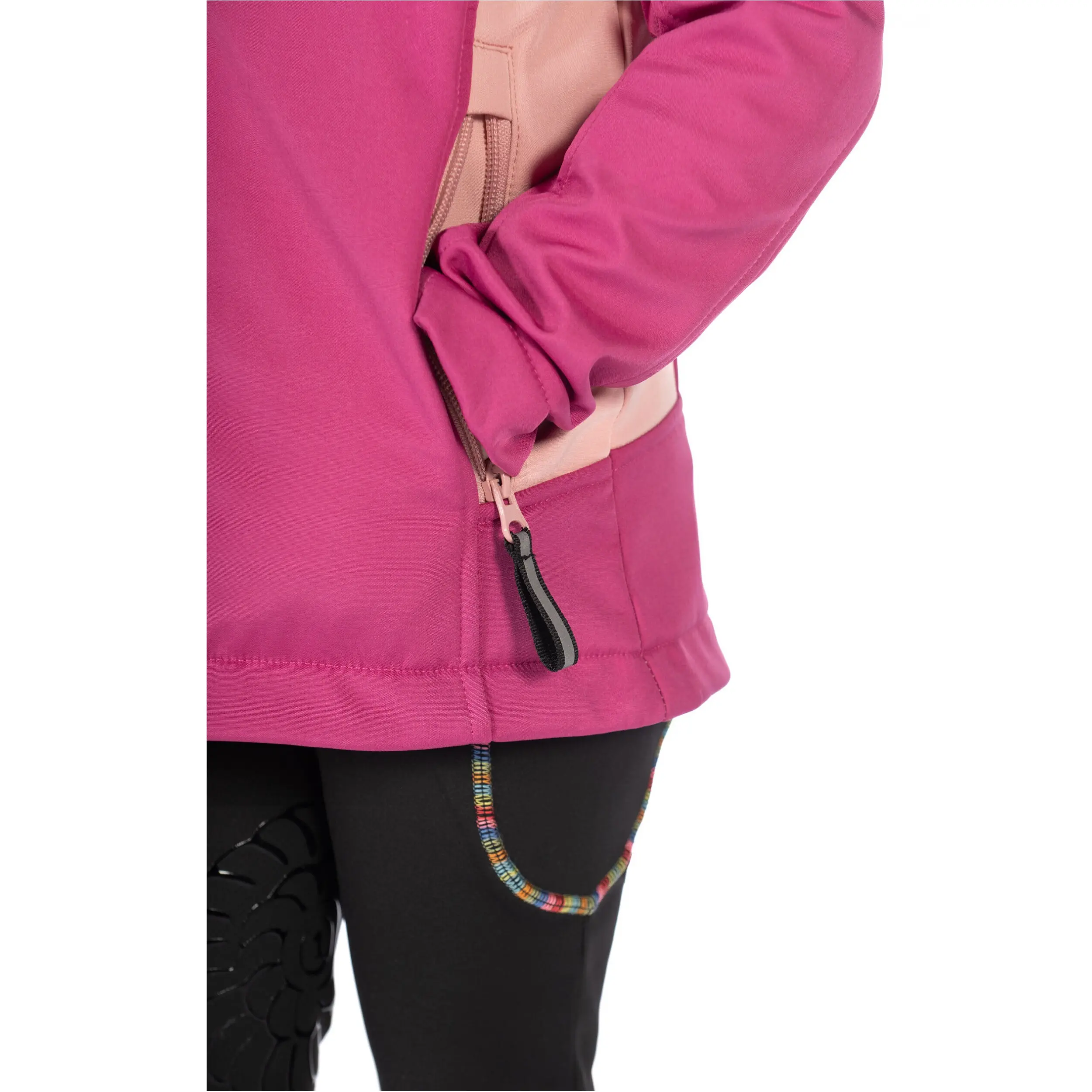 Kinder Softshelljacke POLLY magenta