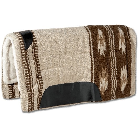 Westernpad UTAH braun/beige