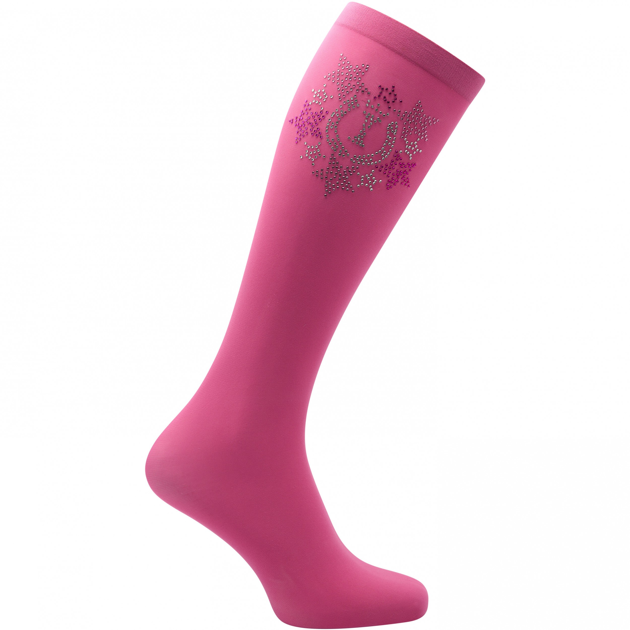 Damen Reitsocken IRHGlitzy violet rose