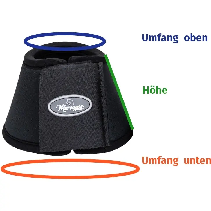 Hufglocken (2er Set) SOFTOPREN schwarz